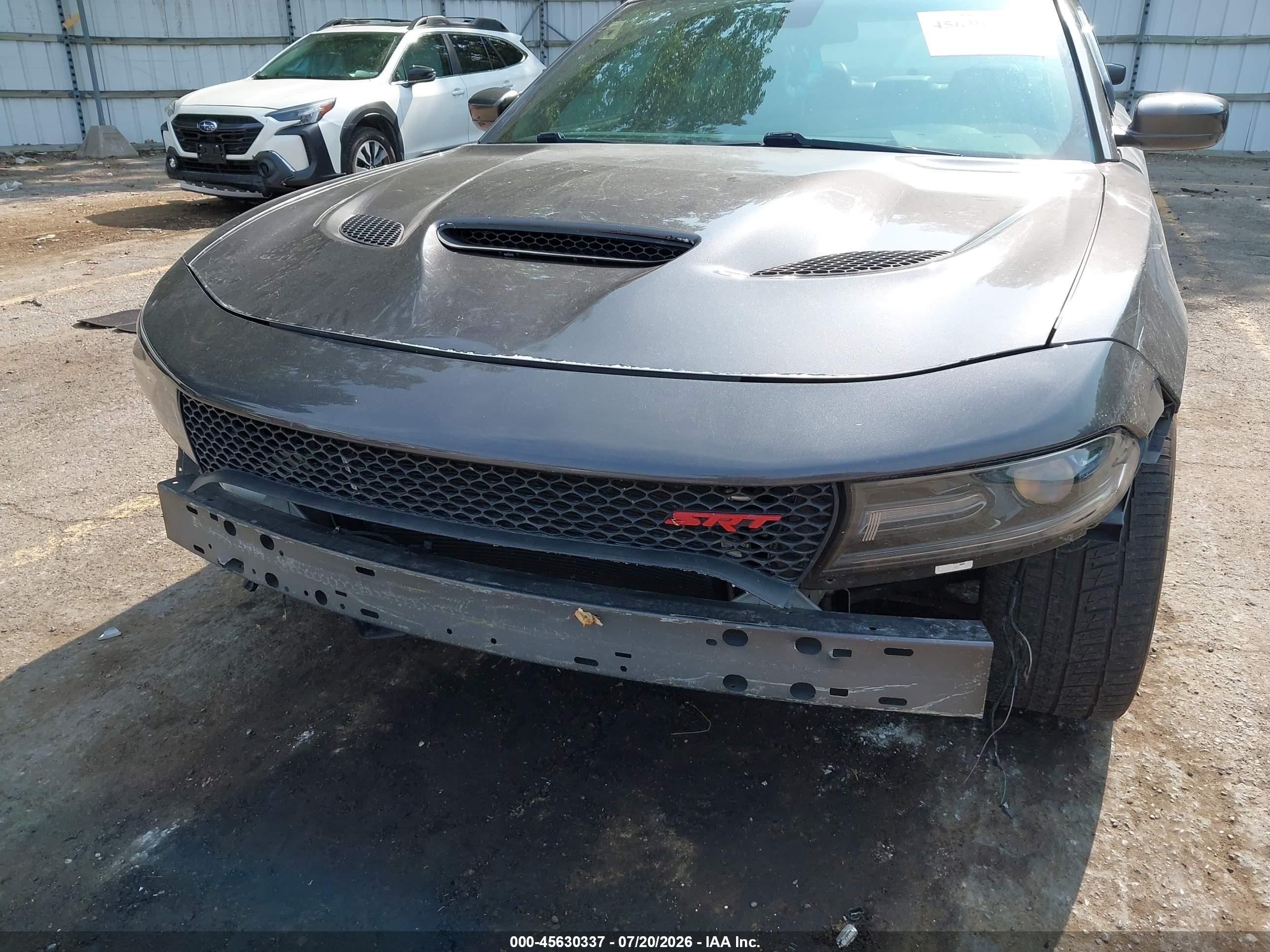 2017 Dodge Charger VIN 2C3CDXGJXHH630113 IAAI salvage auction — Front End, Clear (Michigan), sold $11,975 on 2026-09-12 (photo 6)