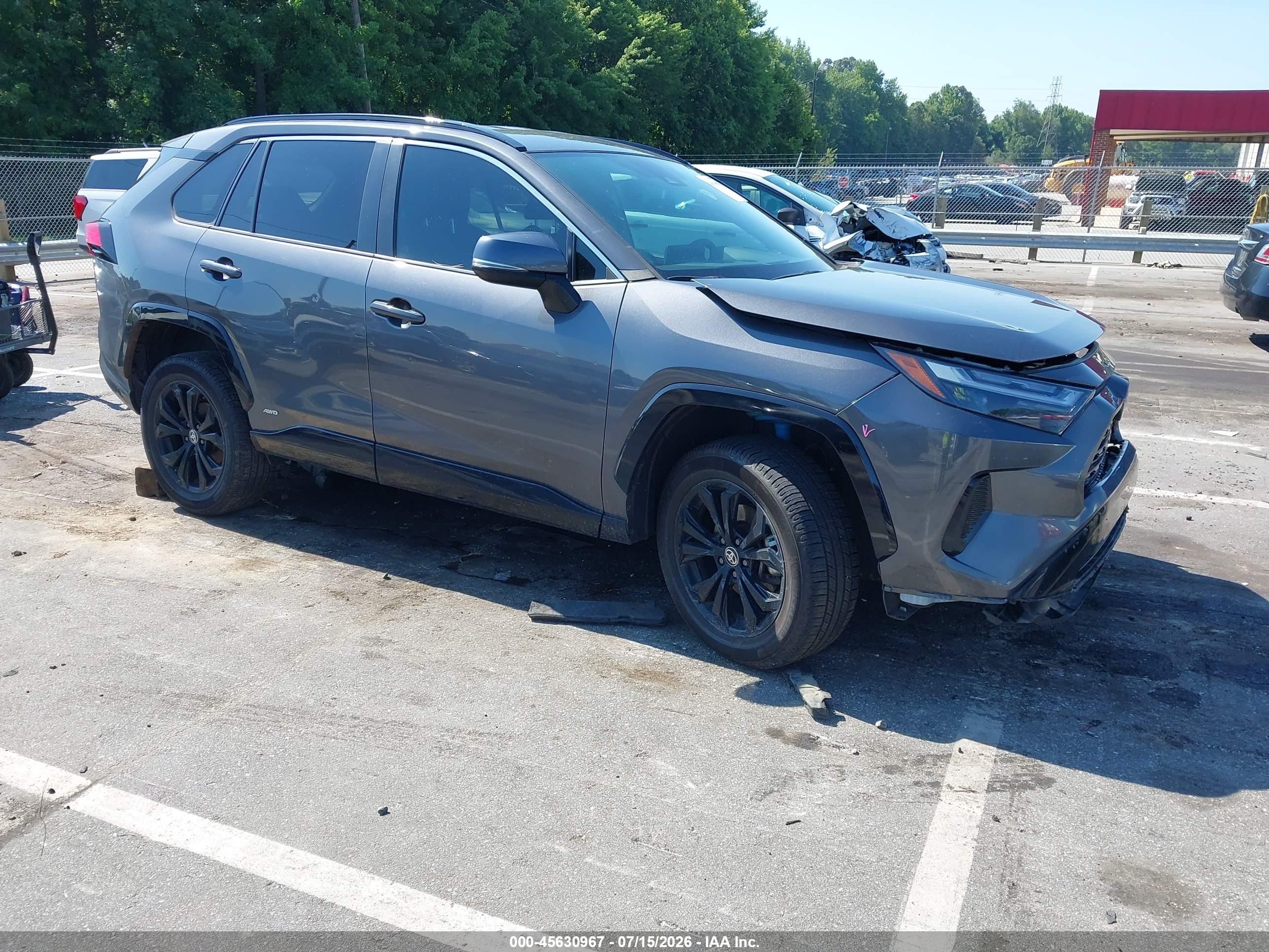 2023 Toyota RAV4 Hybrid VIN 4T3T6RFV2PU120584 — IAAI salvage auction photo