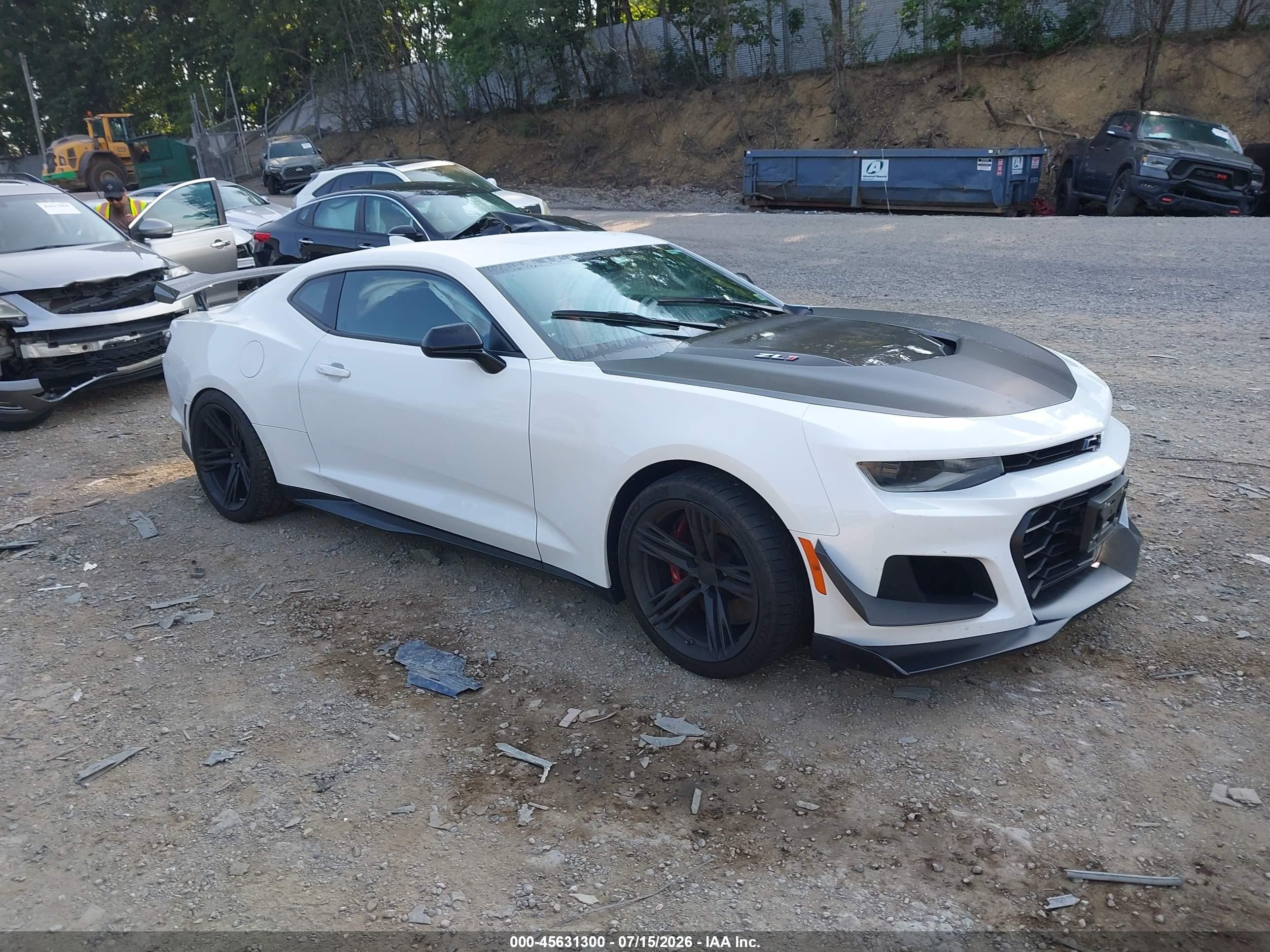 2020 Chevrolet Camaro VIN 1G1FJ1R68L0100803 — IAAI salvage auction photo