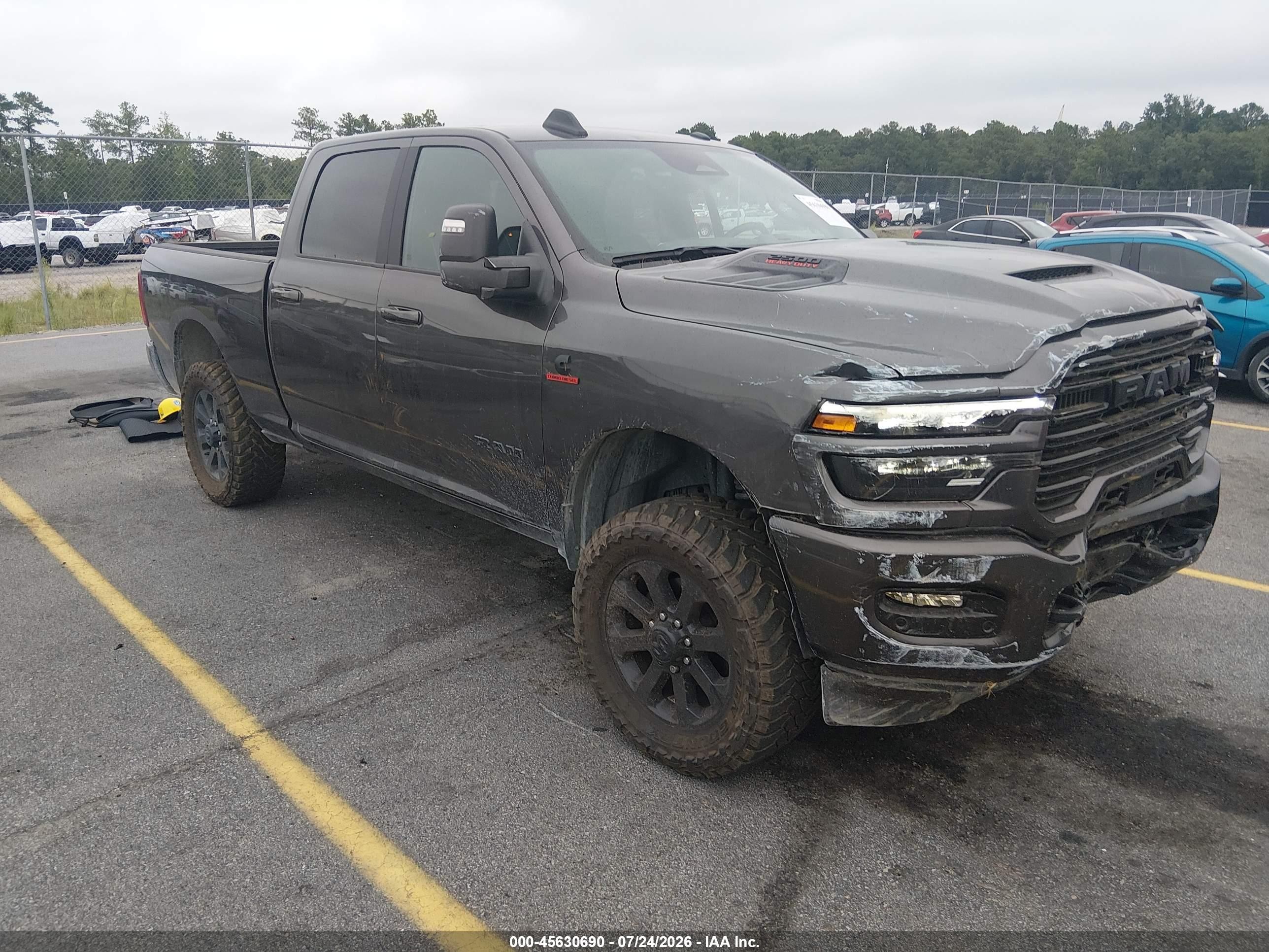 2026 Ram 2500 VIN 3C63R5FLXTG193024 — IAAI salvage auction photo
