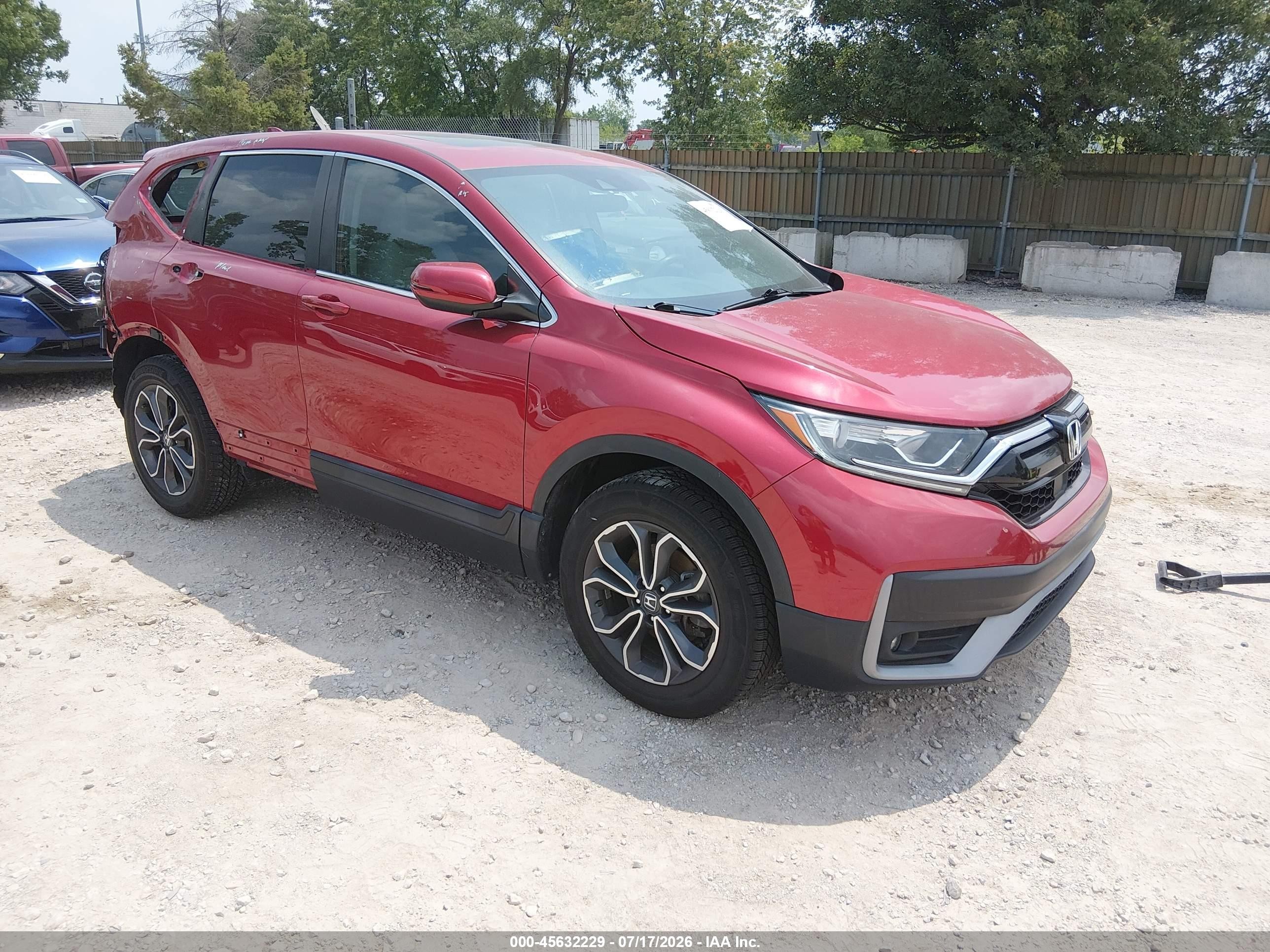 2022 Honda CR-V VIN 2HKRW2H52NH610946 — IAAI salvage auction photo