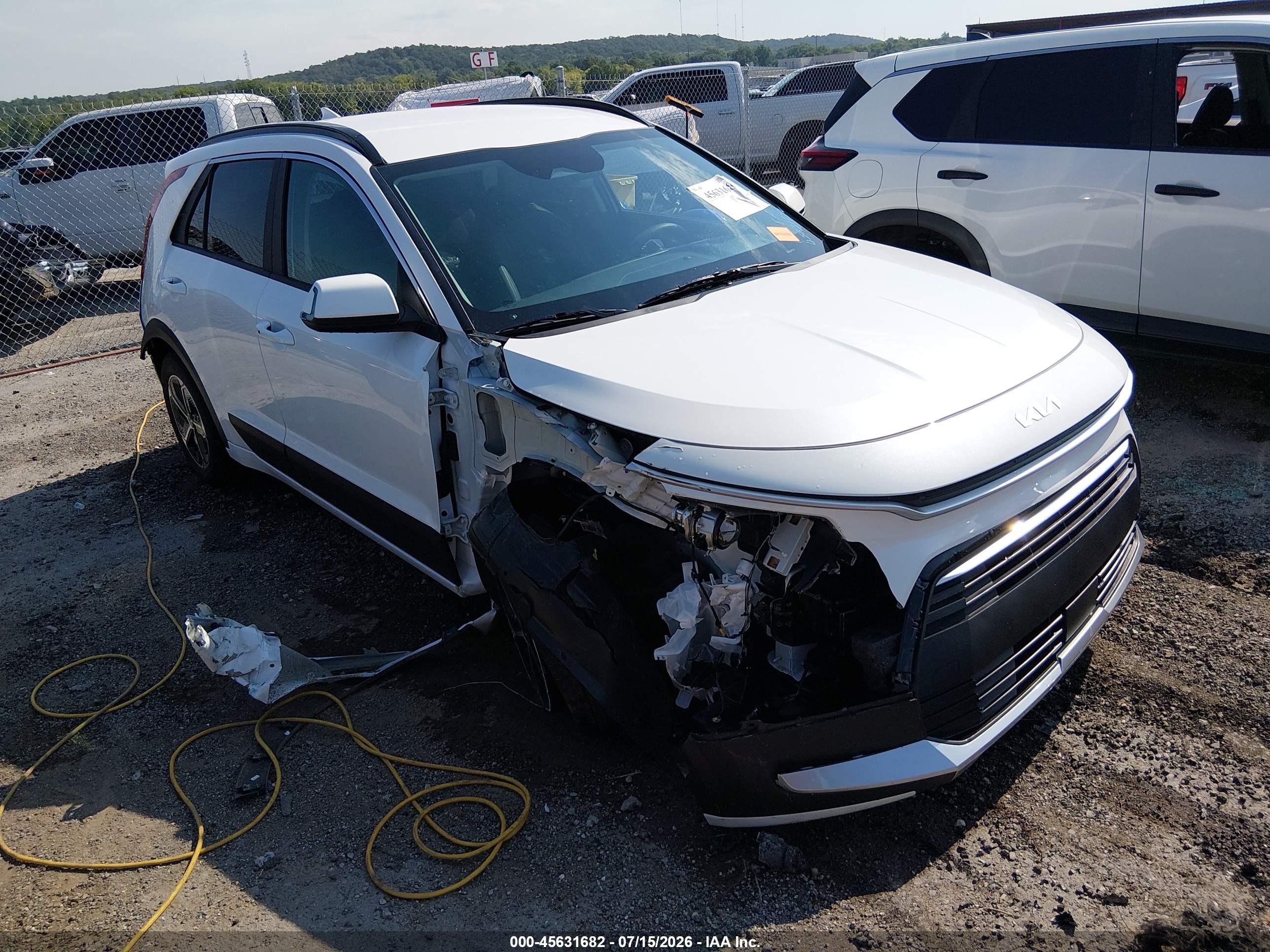 2026 Kia Niro VIN KNDCR3LE1T5368495 — IAAI salvage auction photo