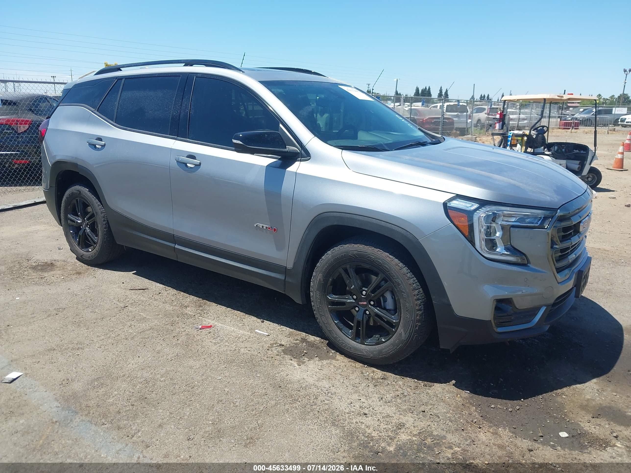 2024 GMC Terrain VIN 3GKALYEG6RL126111 — IAAI salvage auction photo