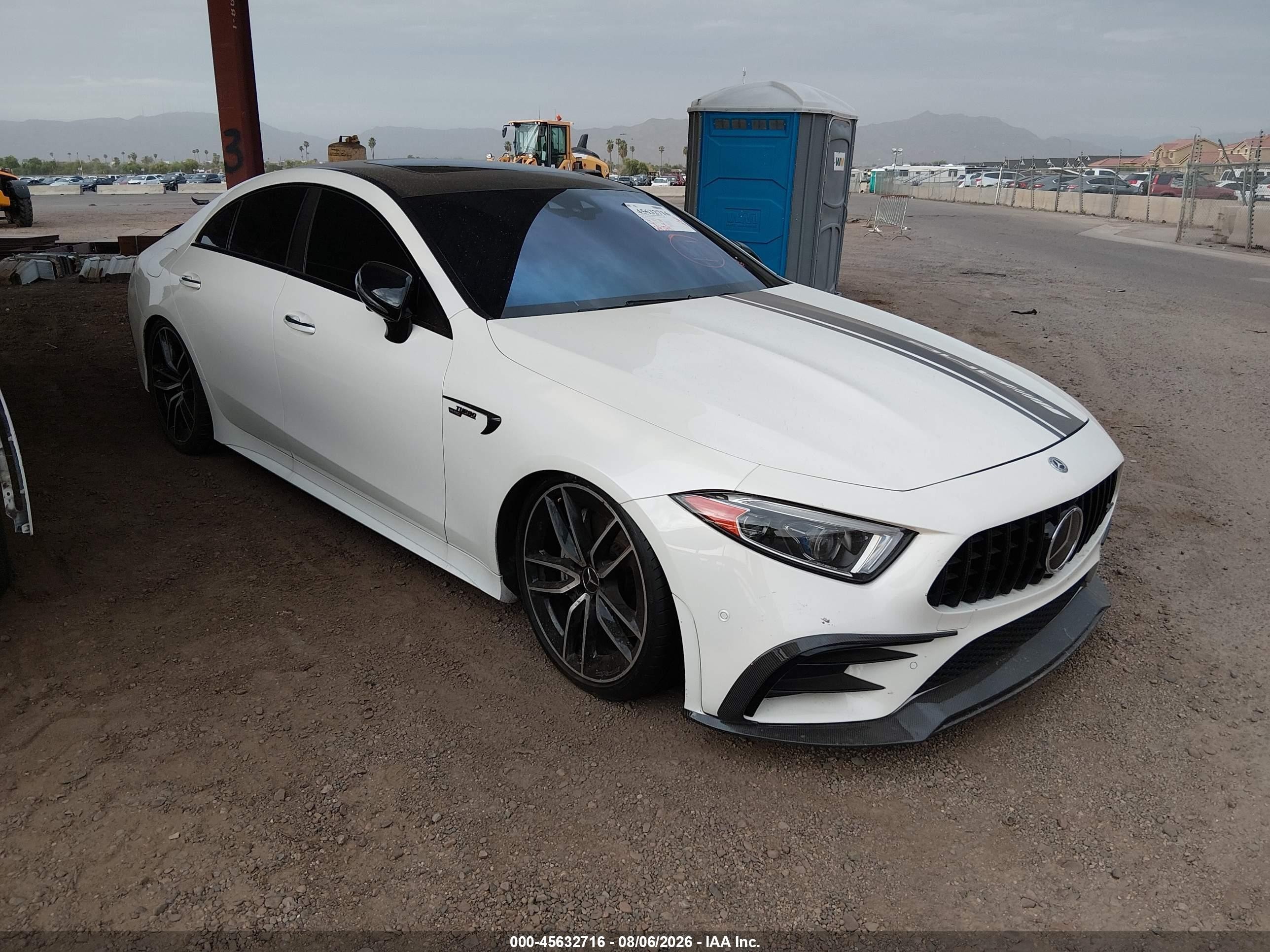 2021 Mercedes-Benz CLS-Class VIN W1K2J6BB1MA089591 — IAAI salvage auction photo