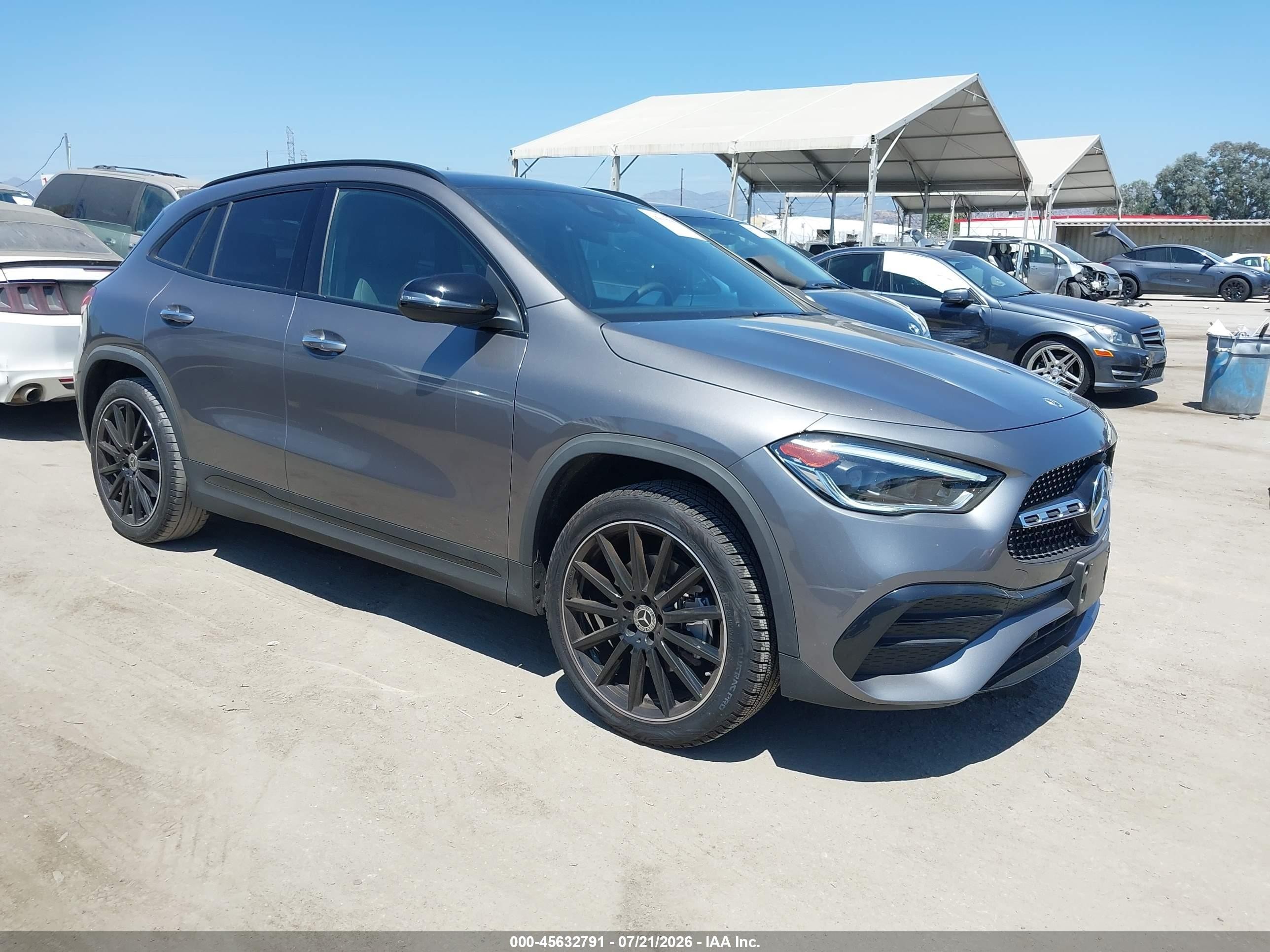 2022 Mercedes-Benz GLA-Class VIN W1N4N4GB3NJ414451 — IAAI salvage auction photo