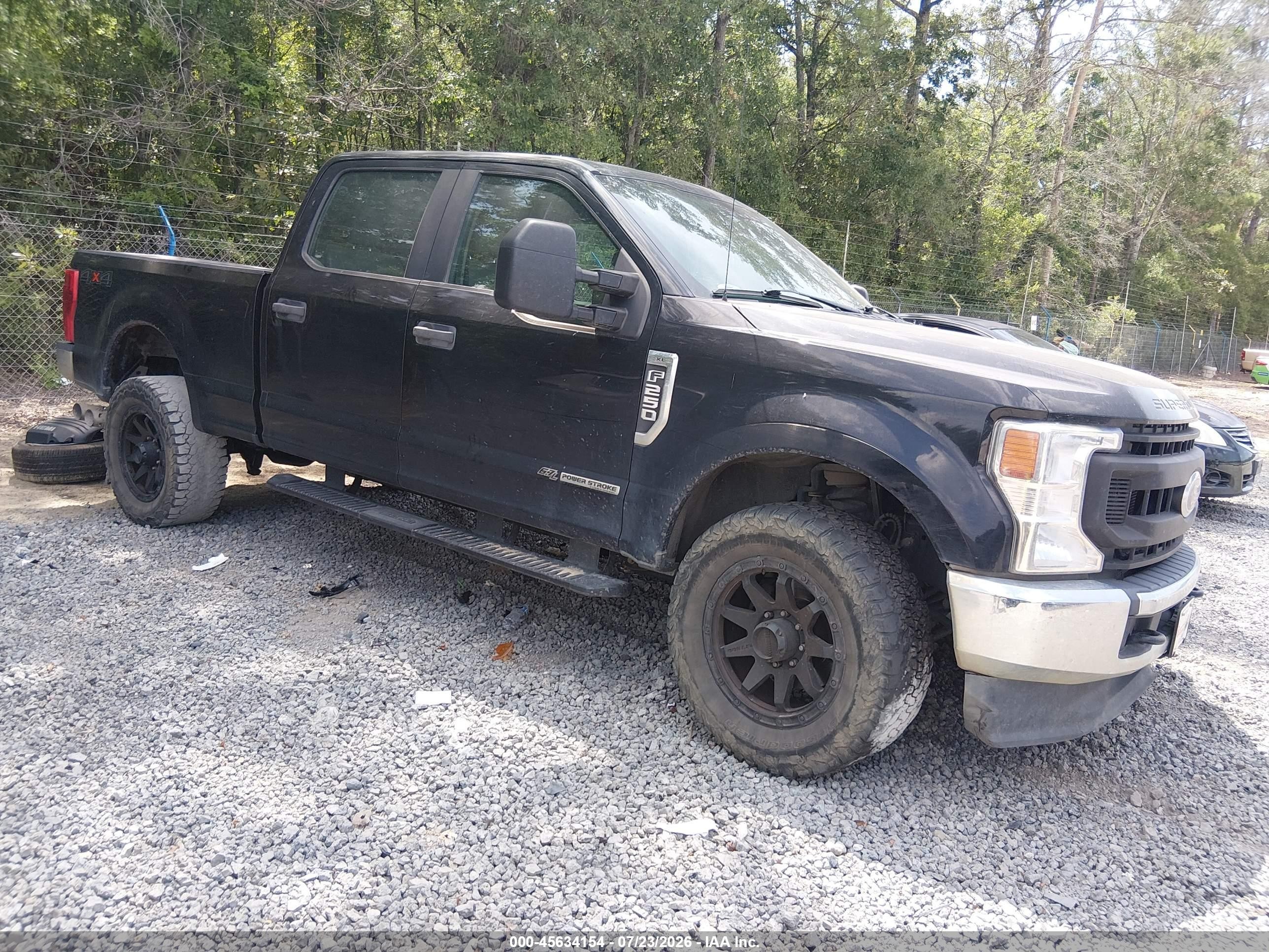 2021 Ford F-250 VIN 1FT7W2BT3MED40929 — IAAI salvage auction photo