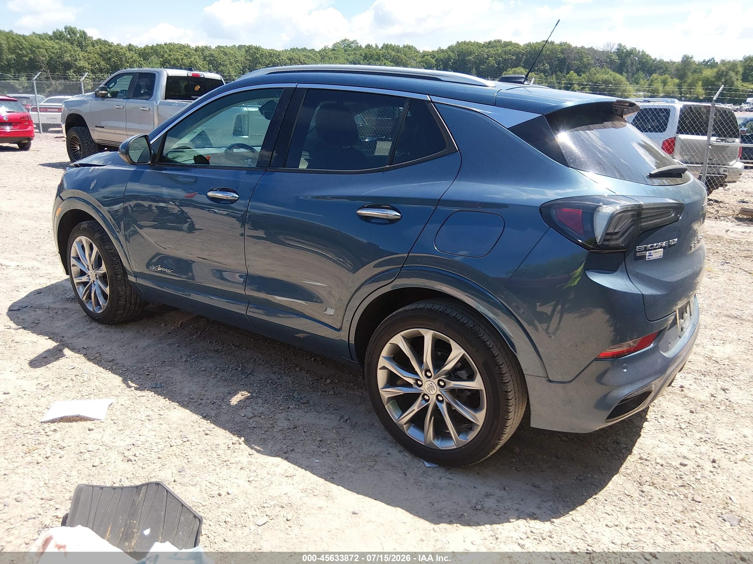 2024 Buick Encore GX VIN KL4AMGSL1RB189617 IAAI salvage auction — Front End, Clear Claim Paid (Wisconsin), sold $10,500 on 2026-09-19 (photo 3)