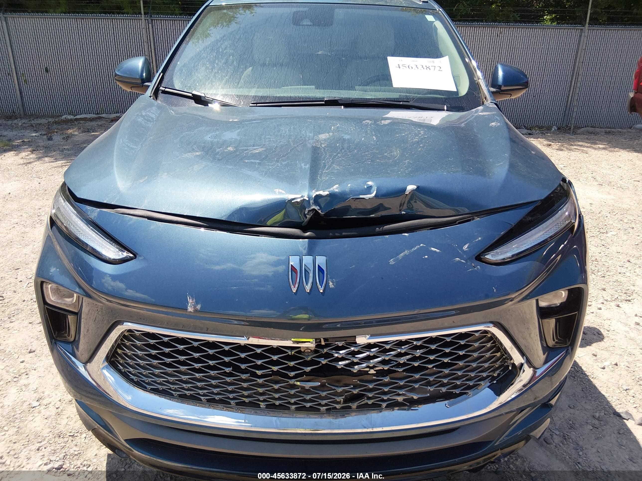 2024 Buick Encore GX VIN KL4AMGSL1RB189617 IAAI salvage auction — Front End, Clear Claim Paid (Wisconsin), sold $10,500 on 2026-09-19 (photo 6)
