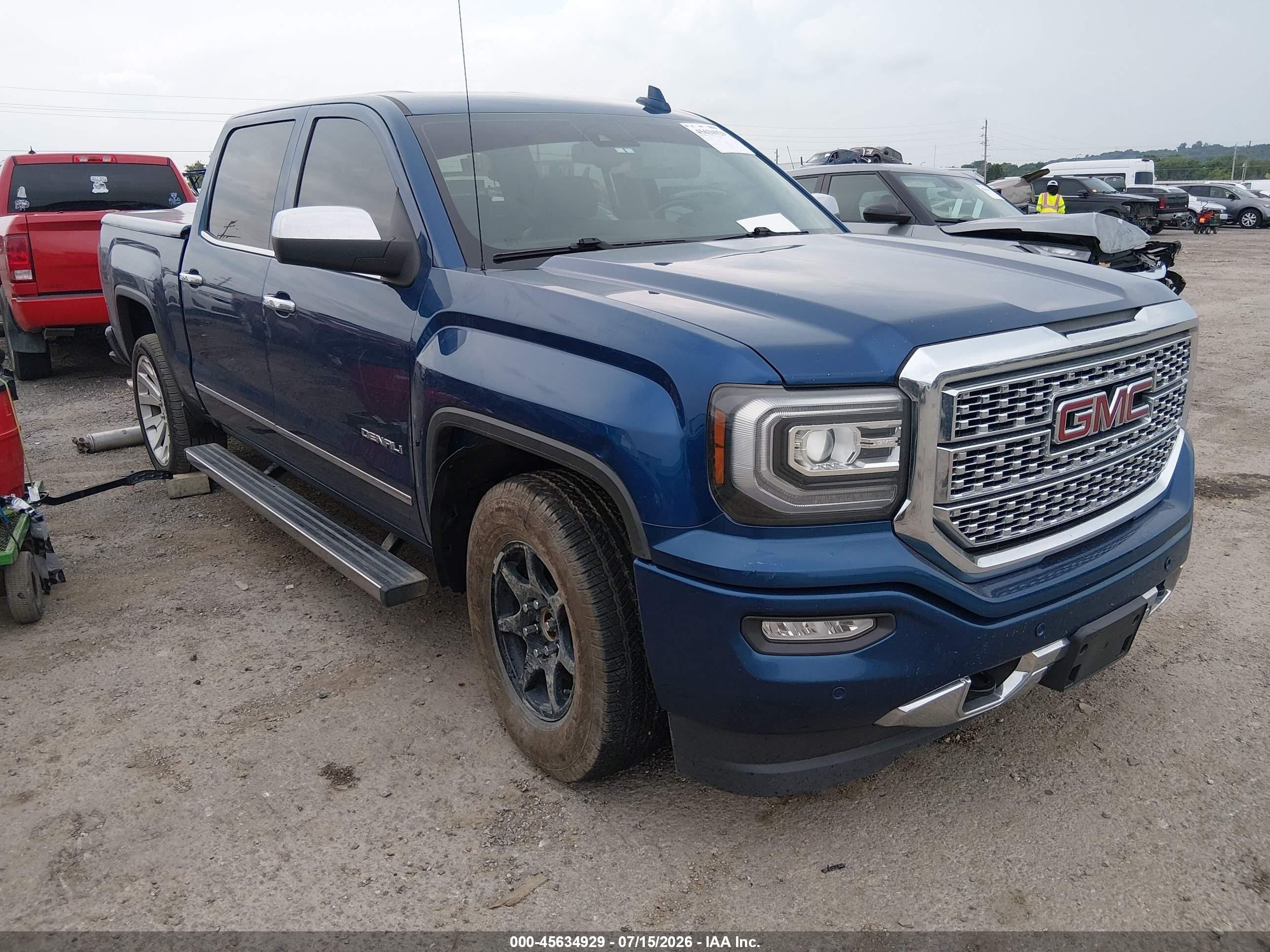 2016 GMC Sierra 1500 VIN 3GTU2PEC5GG169721 — IAAI salvage auction photo