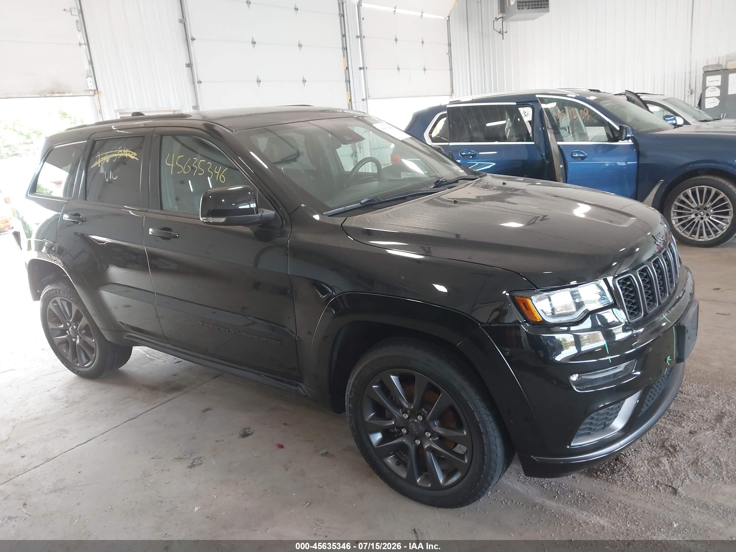 2019 Jeep Grand Cherokee VIN 1C4RJFCG6KC720114 — IAAI salvage auction photo
