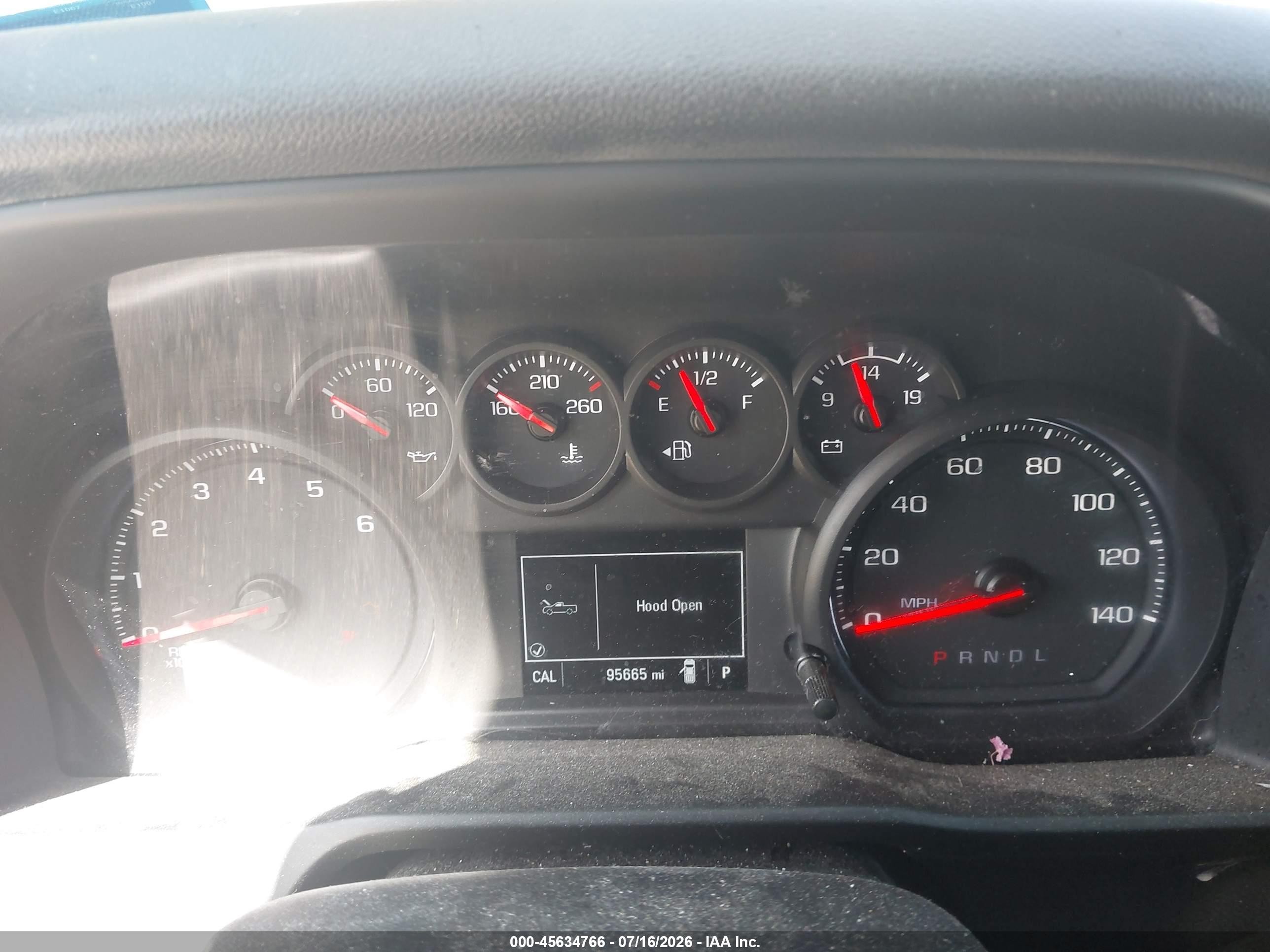 2020 Chevrolet Silverado VIN 1GCRWBEH6LZ294312 IAAI salvage auction — Front End, Rebuildable (Florida), sold $7,975 on 2026-10-01 (photo 7)
