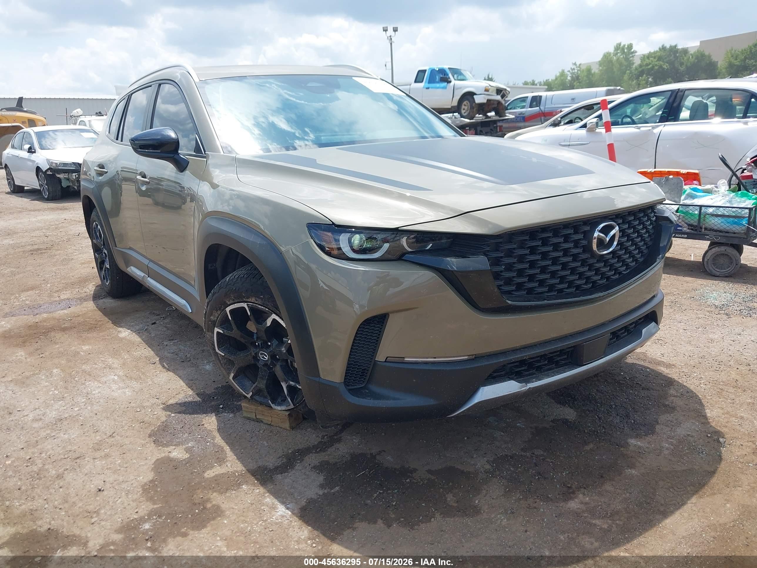 2025 Mazda CX-50 VIN 7MMVABXY0SN378626 — IAAI salvage auction photo