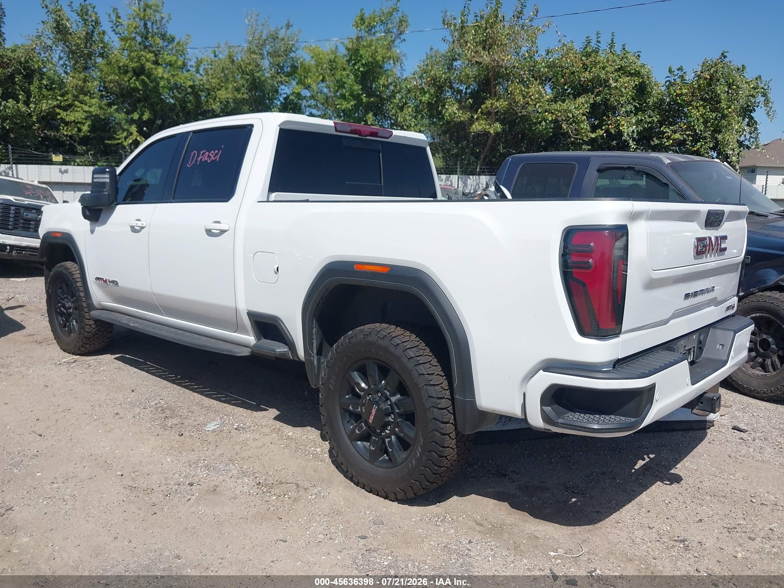 2024 Gmc SIERRA VIN 1GT49PEY0RF233675 IAAI salvage auction — Front End, Original (Texas), sold $29,500 on 2026-09-02 (photo 3)