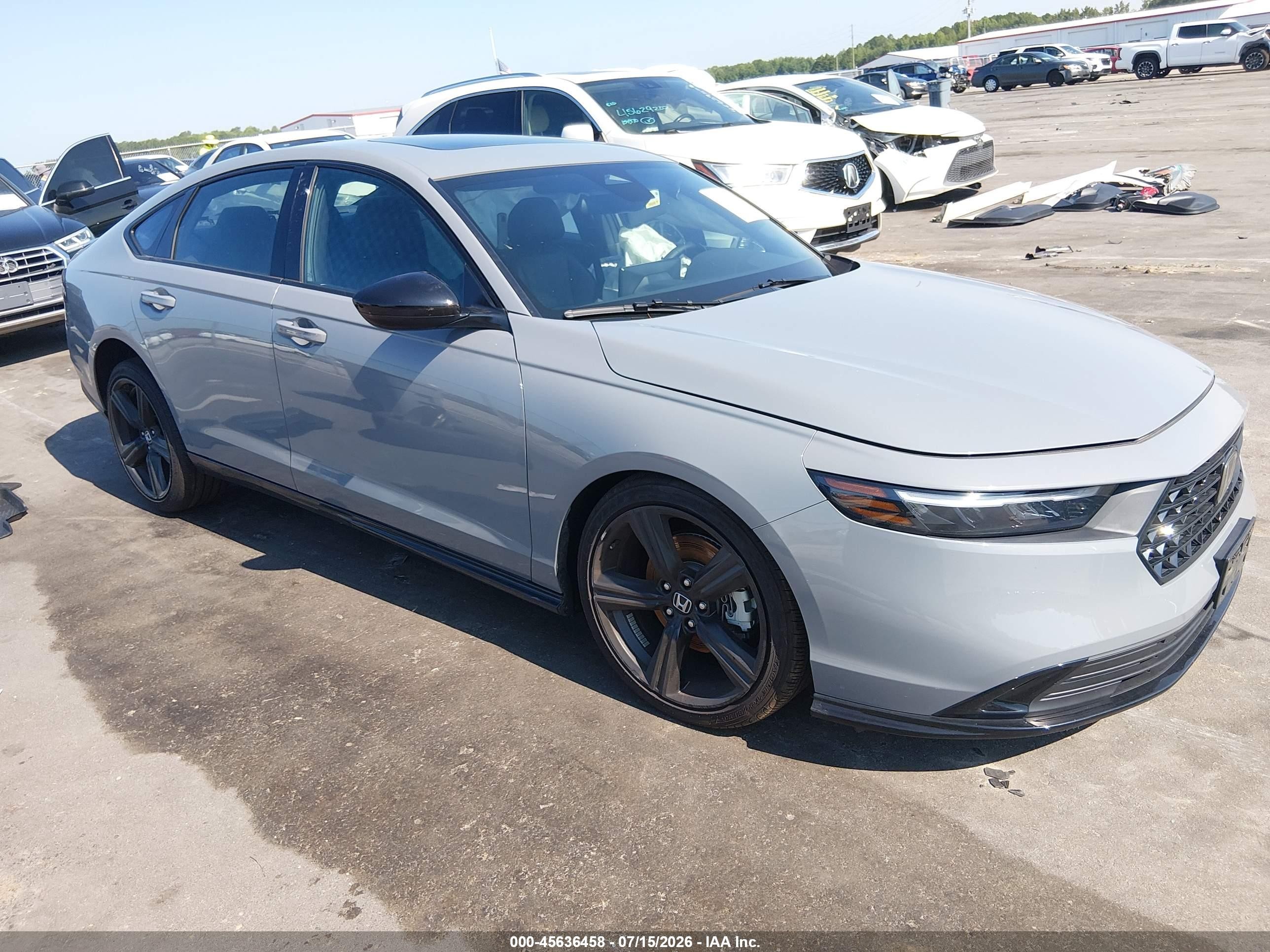 2025 Honda Accord VIN 1HGCY2F70SA072076 — IAAI salvage auction photo
