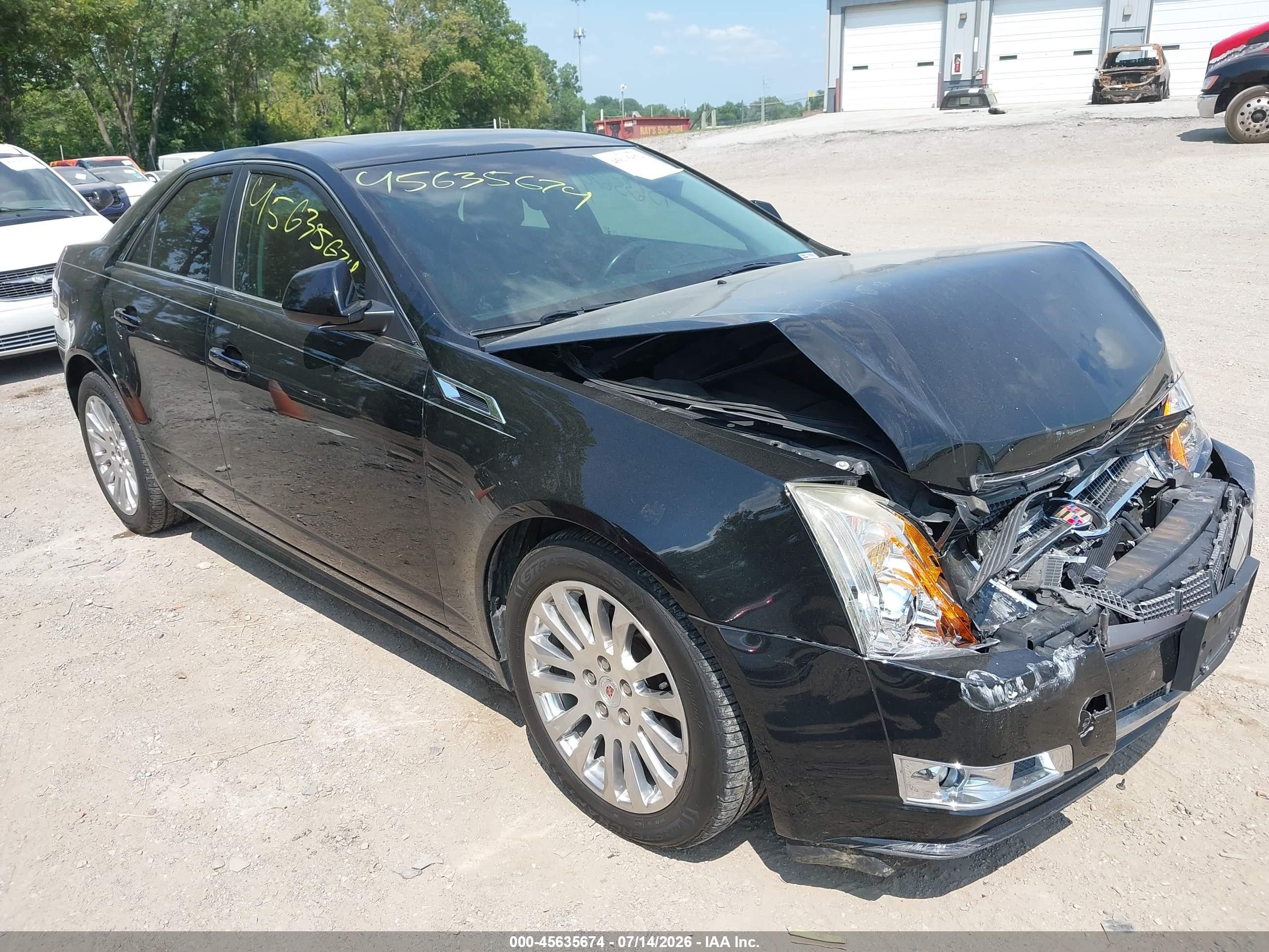 2011 Cadillac Cts VIN 1G6DJ5EY7B0171246 IAAI salvage auction — Front End, Clear (Indiana), sold $725 on 2026-09-05 (photo 6)