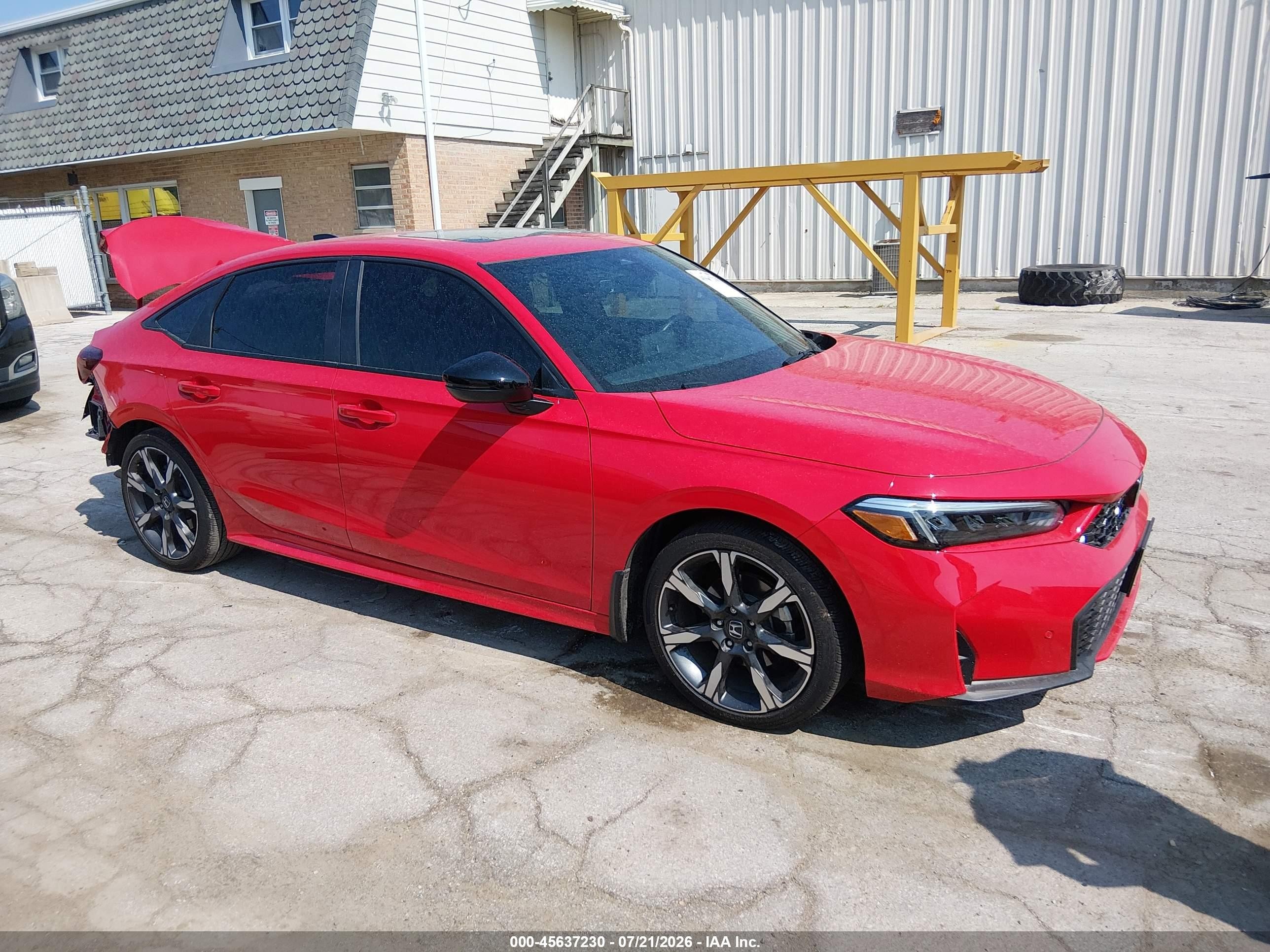 2026 Honda Civic Hybrid VIN 2HGFE4F86TH307237 — IAAI salvage auction photo