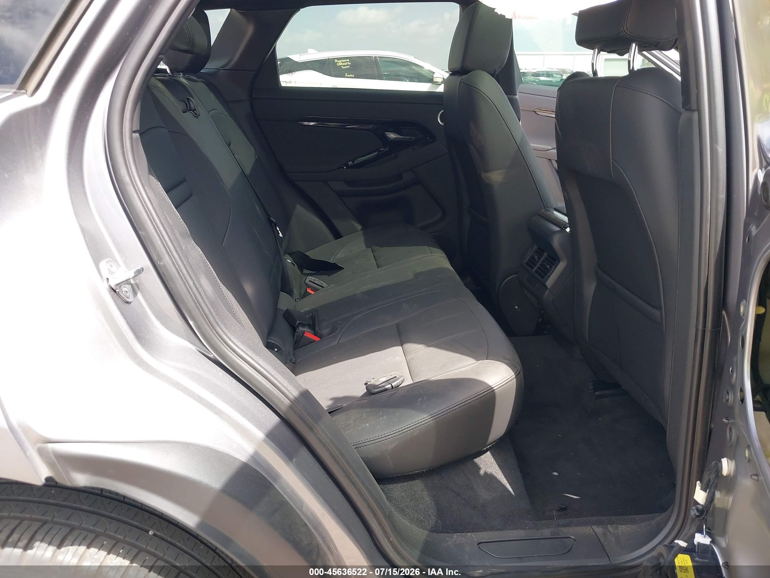2026 Land rover Range rover evoque VIN SALZJ2FX1TH290400 IAAI salvage auction — Front End, Original (Texas), sold $14,600 on 2026-09-12 (photo 8)