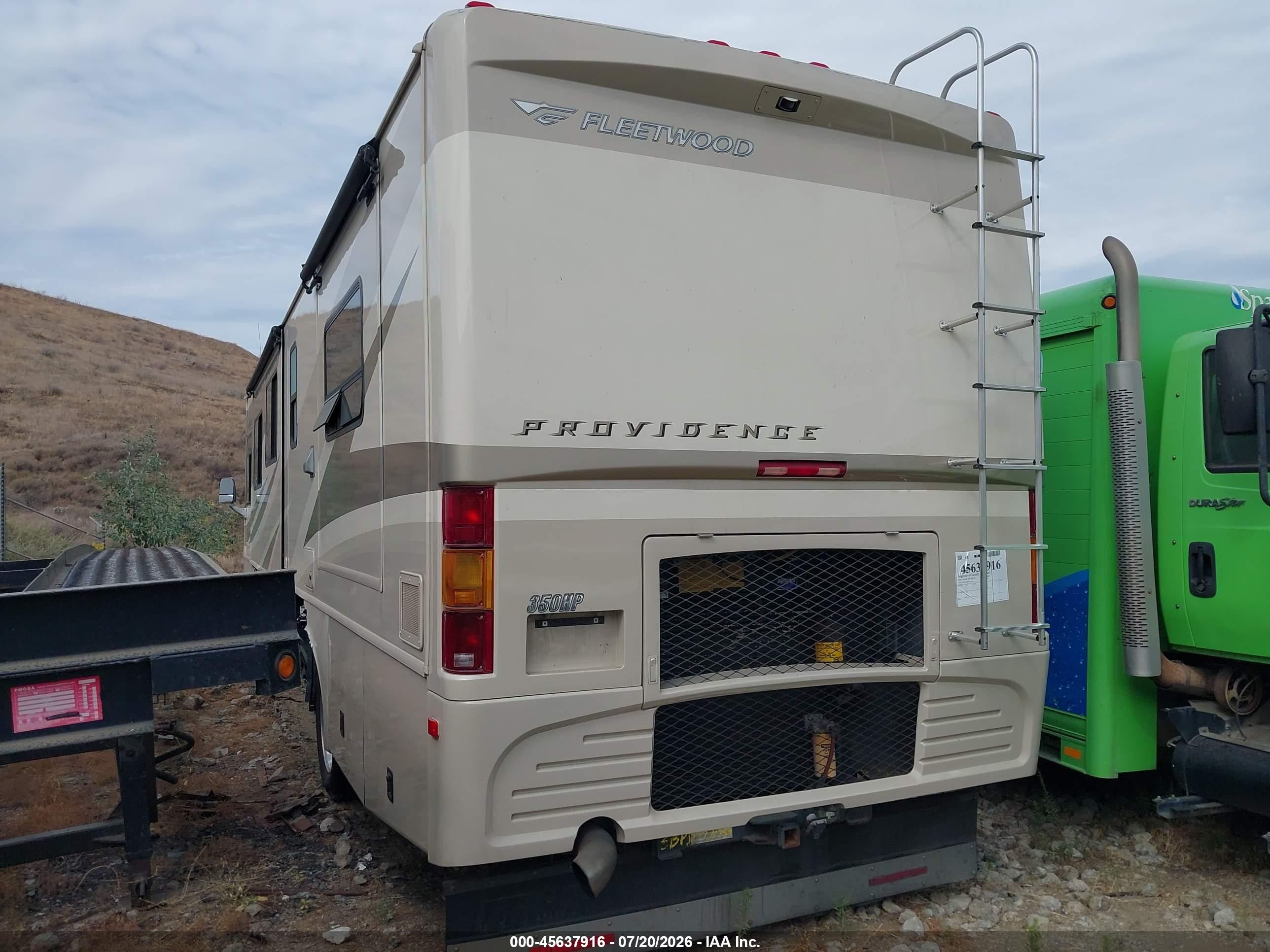 2006 Spartan Motors Motorhome 4vz VIN 4VZBN1M906C053182 IAAI salvage auction — Side, Salvage (California), sold $7,550 on 2026-09-16 (photo 3)