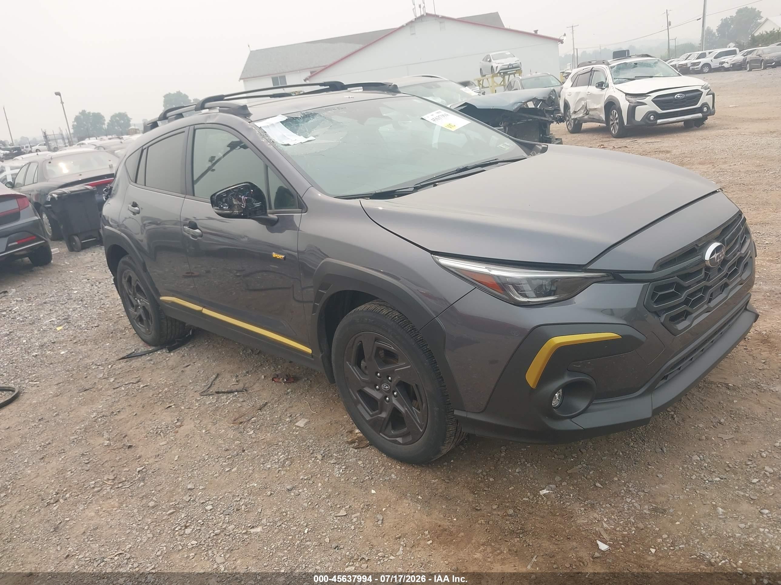 2024 Subaru Crosstrek VIN 4S4GUHF66R3837467 — IAAI salvage auction photo