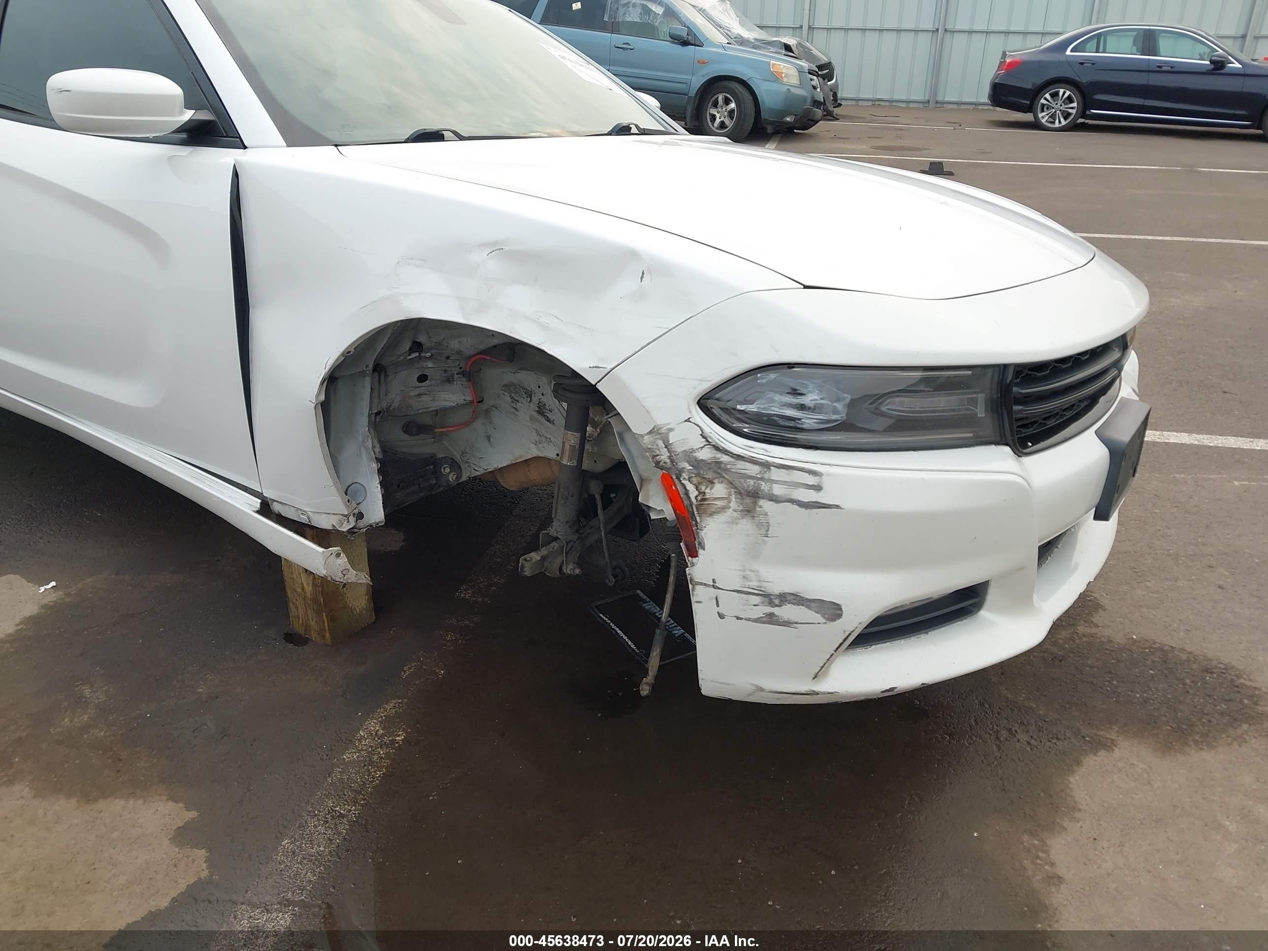 2015 Dodge Charger VIN 2C3CDXHG2FH843766 IAAI salvage auction — Unknown, Salvage (Oregon), sold $1,450 on 2026-09-08 (photo 6)