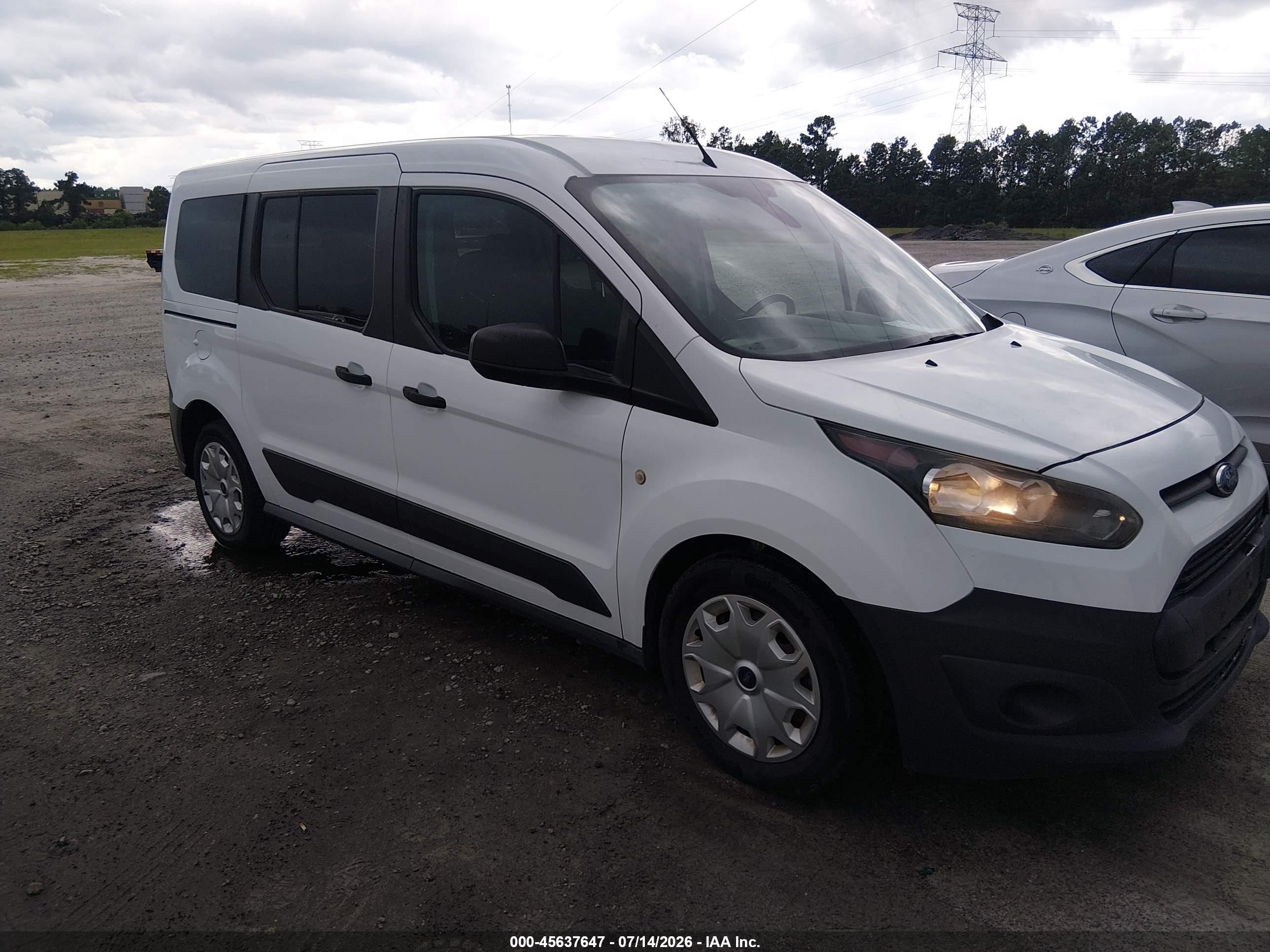 2018 Ford Transit Connect VIN NM0GE9E71J1343984 — IAAI salvage auction photo
