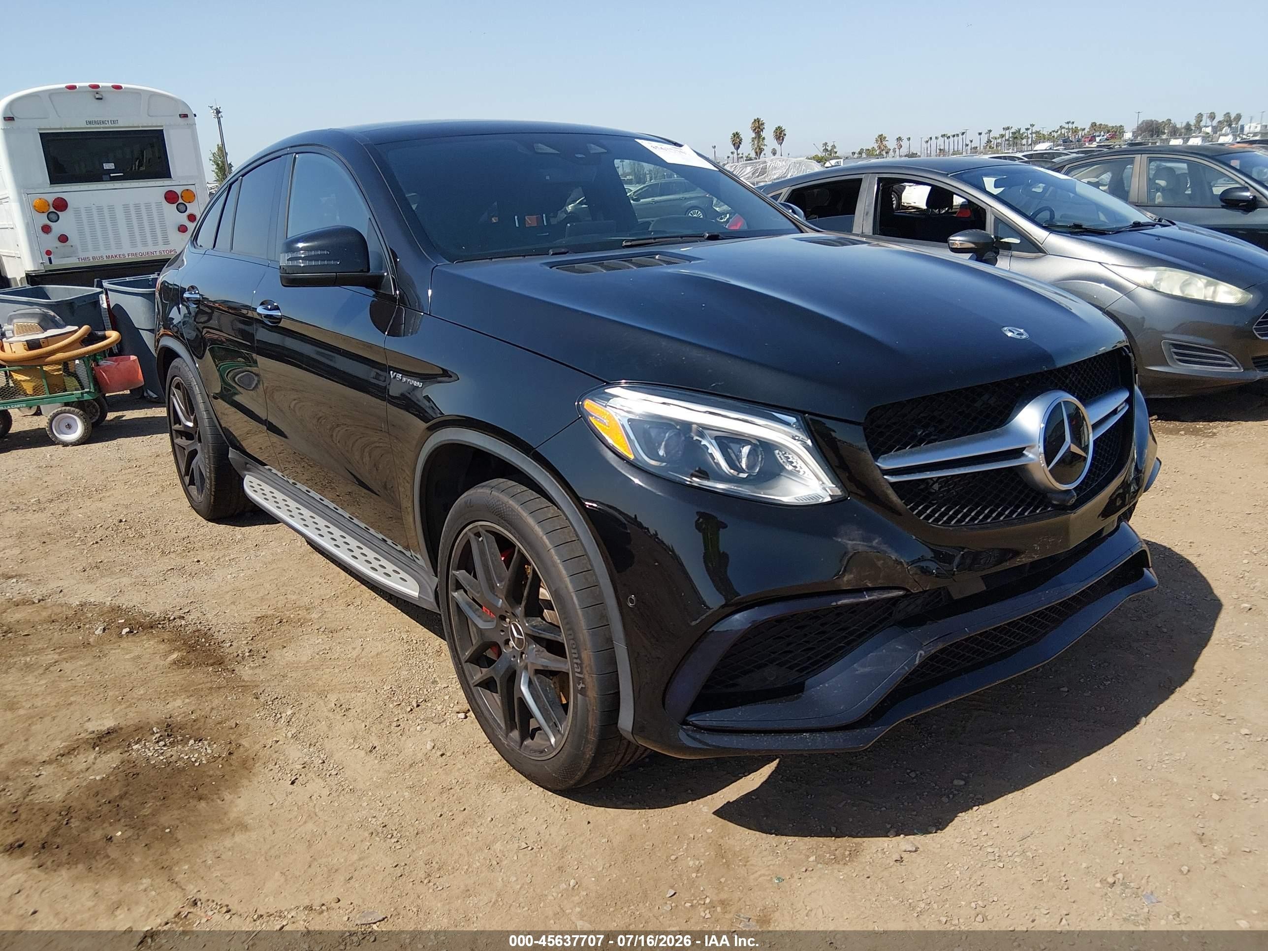 2019 Mercedes-Benz GLE-Class VIN 4JGED7FB9KA135983 — IAAI salvage auction photo