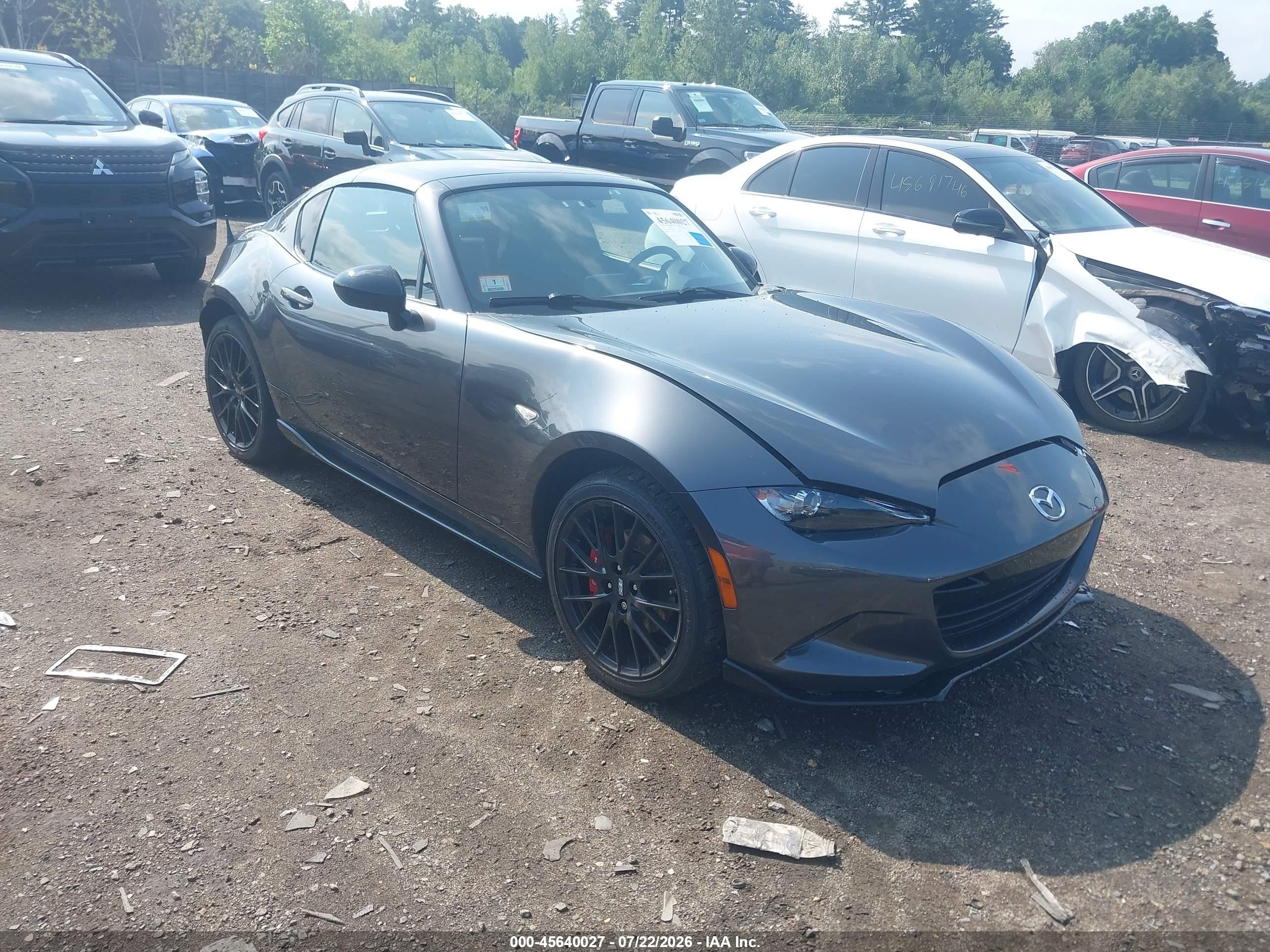 2017 Mazda MX-5 Miata VIN JM1NDAL74H0106200 — IAAI salvage auction photo
