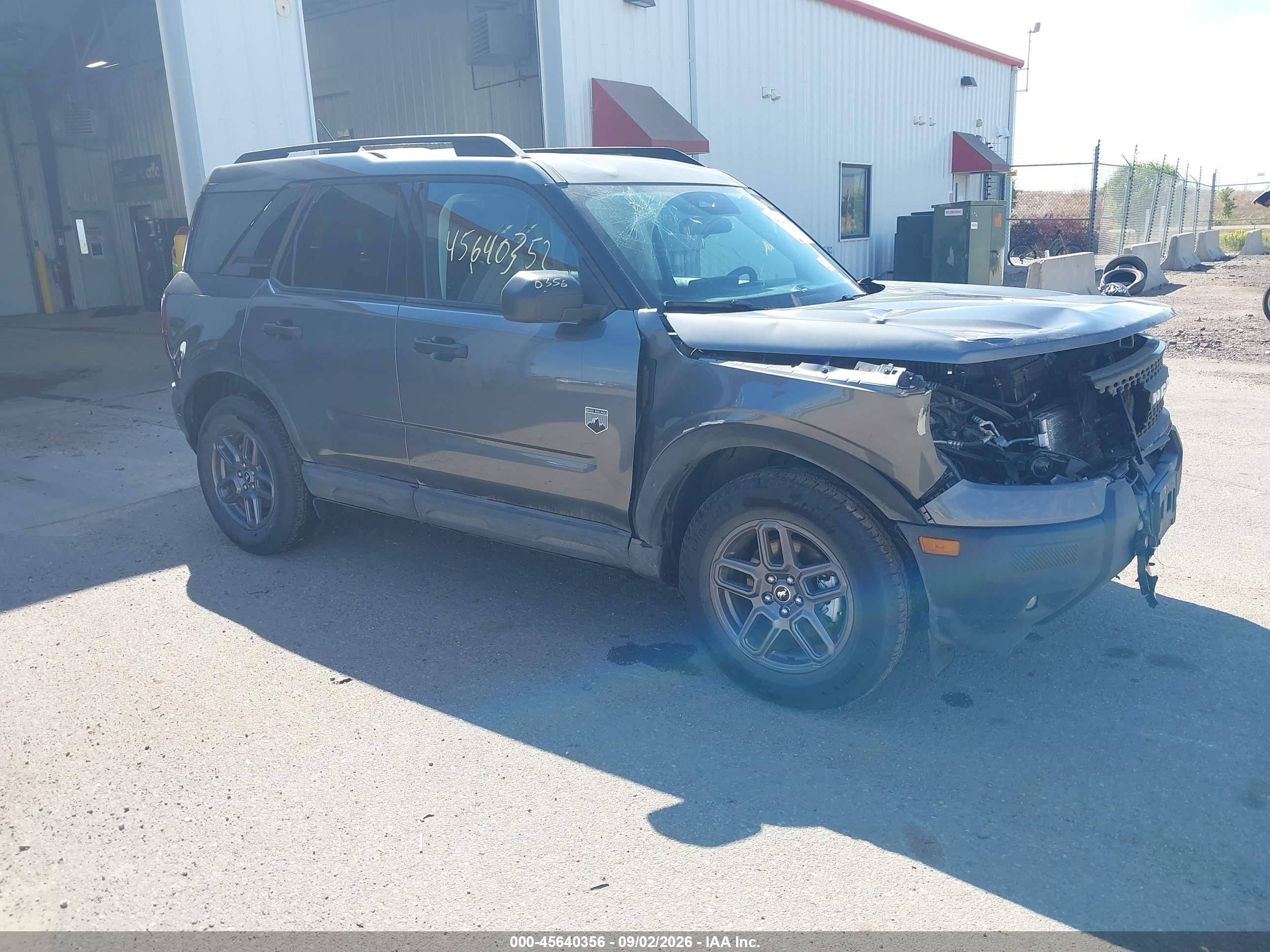 2026 Ford Bronco Sport VIN 3FMCR9BN9TRE07699 — IAAI salvage auction photo