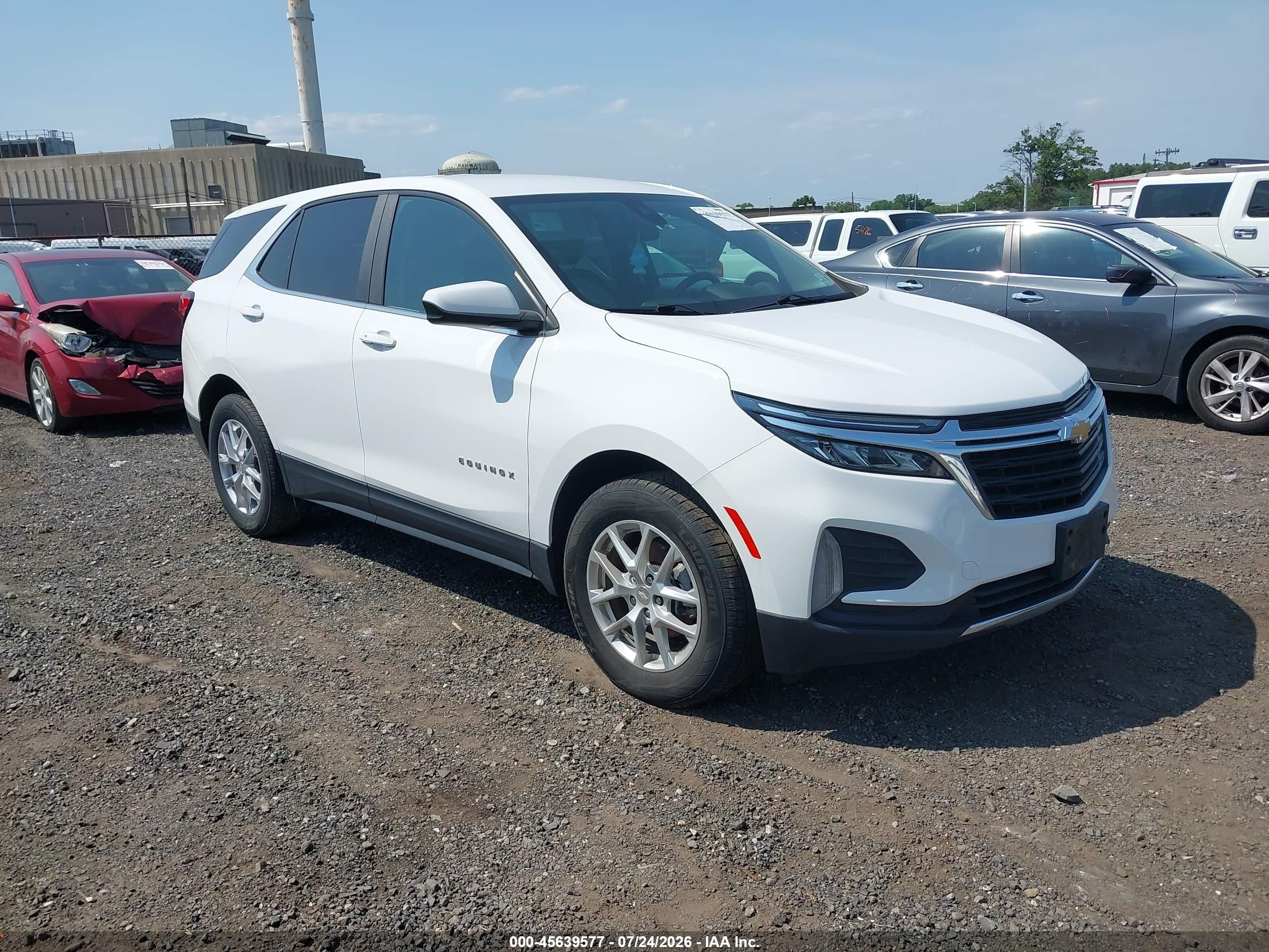 2023 Chevrolet Equinox VIN 3GNAXUEG1PL234665 — IAAI salvage auction photo