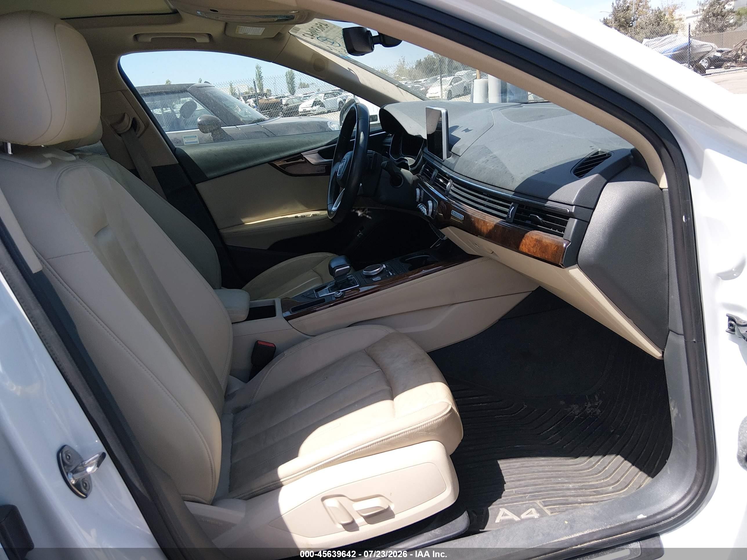 2018 Audi A4 allroad VIN WA19NAF46JA089913 IAAI salvage auction — Front End, Wait Title, sold $5,400 on 2026-09-20 (photo 5)