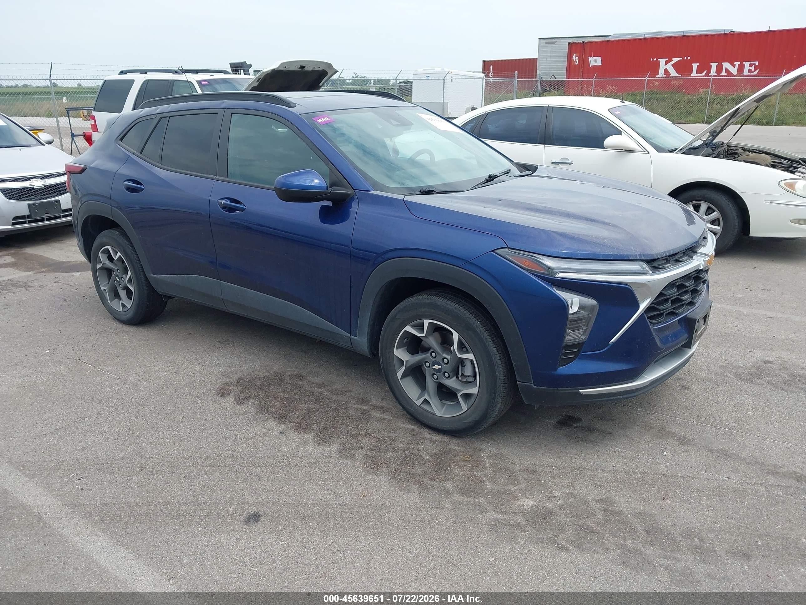 2024 Chevrolet Trax VIN KL77LHE26RC036377 — IAAI salvage auction photo