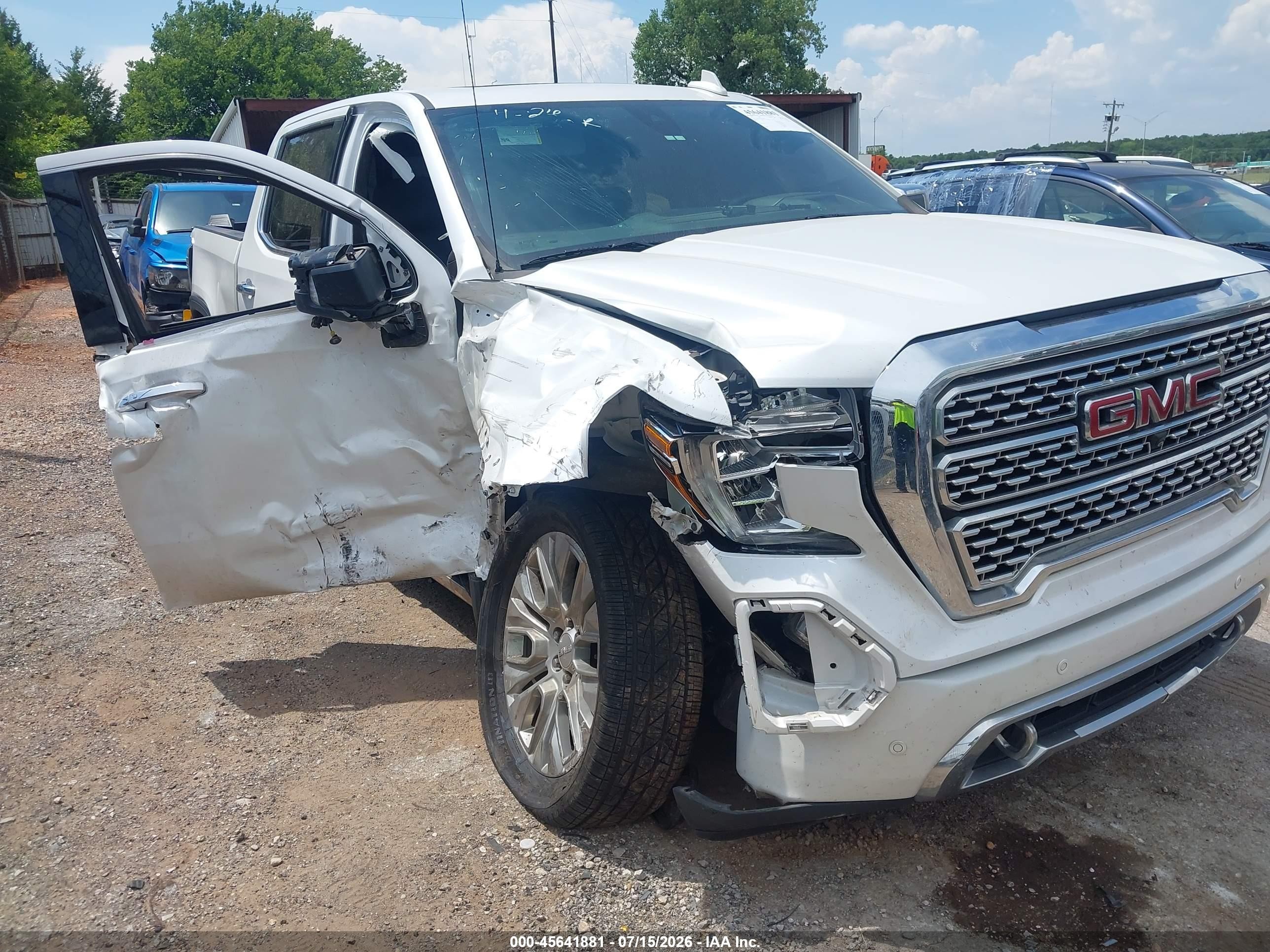 2021 GMC Sierra 1500 VIN 3GTU9FET4MG307864 — IAAI salvage auction photo