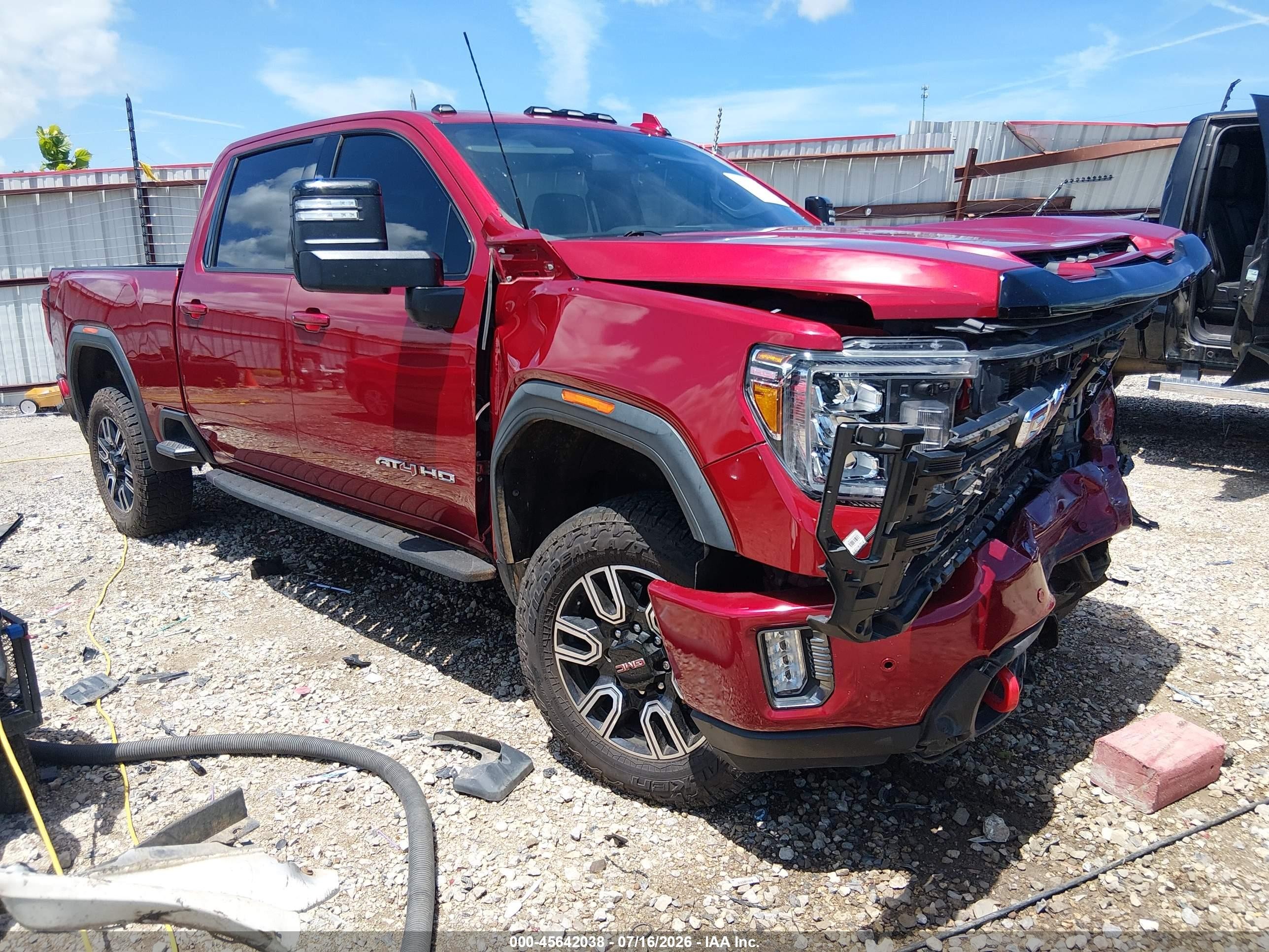 2023 GMC Sierra 3500 HD VIN 1GT49VEY2PF187607 — IAAI salvage auction photo