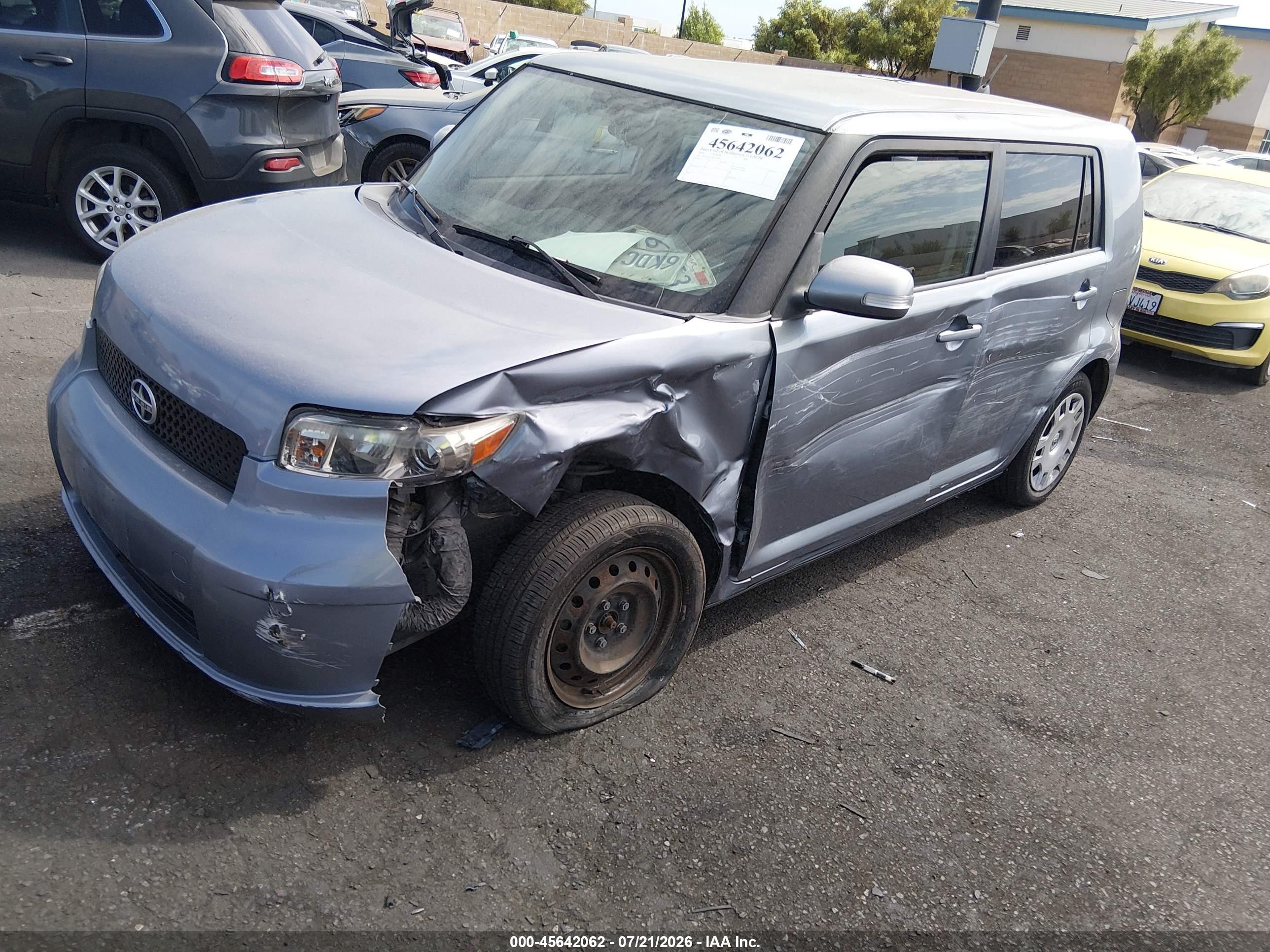 2010 Scion Xb VIN JTLZE4FE1A1100059 IAAI salvage auction — Unknown, Salvage Certificate (California), sold $1,050 on 2026-09-24 (photo 6)