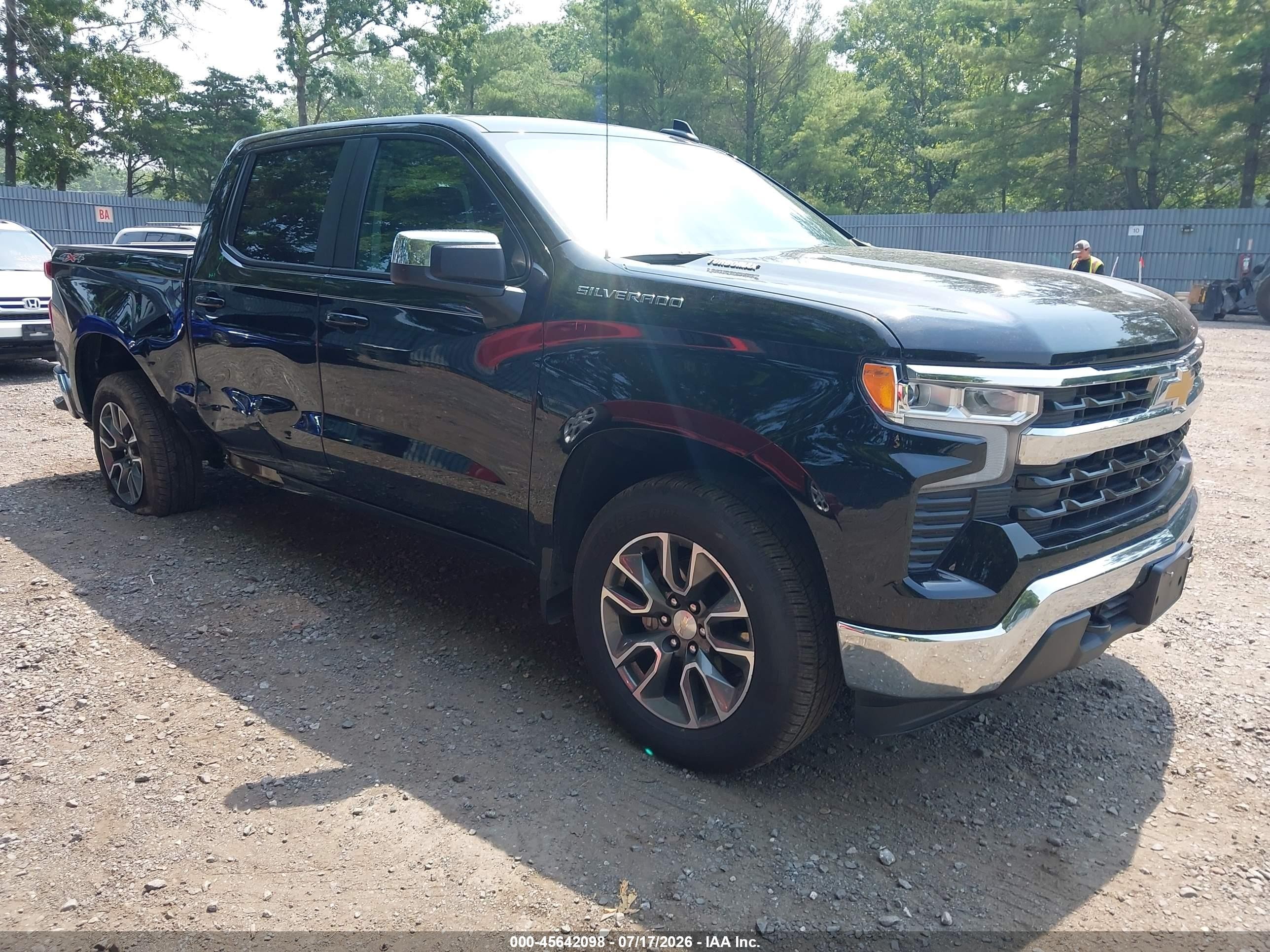 2025 Chevrolet Silverado 1500 VIN 1GCPKKEK8SZ226994 — IAAI salvage auction photo