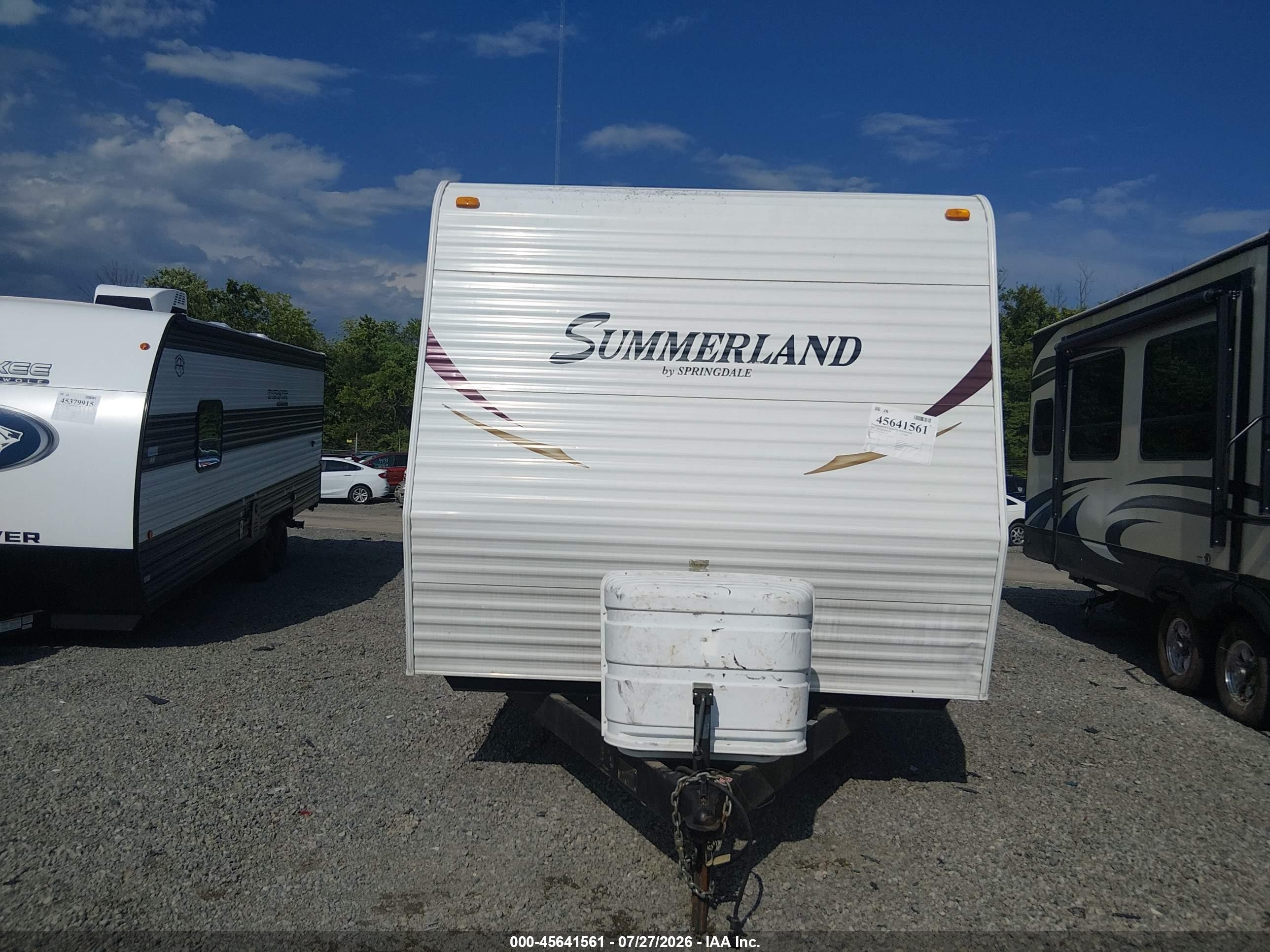 2011 Keystone Rv Summerland VIN 4YDT1902XB3151149 IAAI salvage auction — Unknown, Salvage (Missouri), sold $1,150 on 2026-09-09 (photo 6)