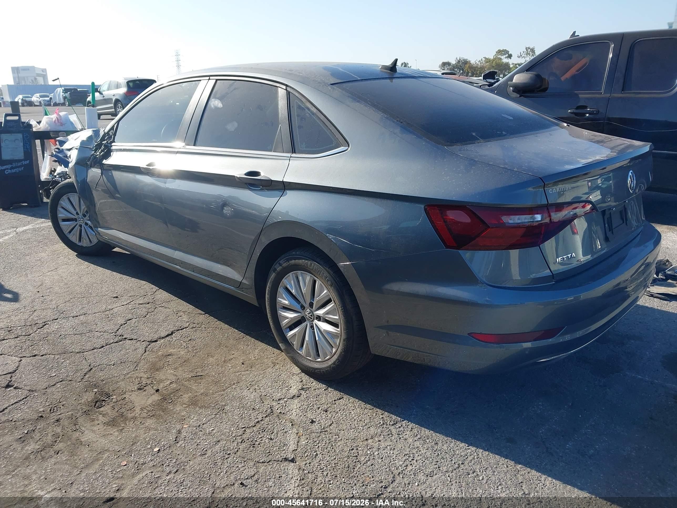 2020 Volkswagen Jetta VIN 3VWCB7BU9LM004434 IAAI salvage auction — Unknown, Salvage (California), sold $2,575 on 2026-09-03 (photo 3)