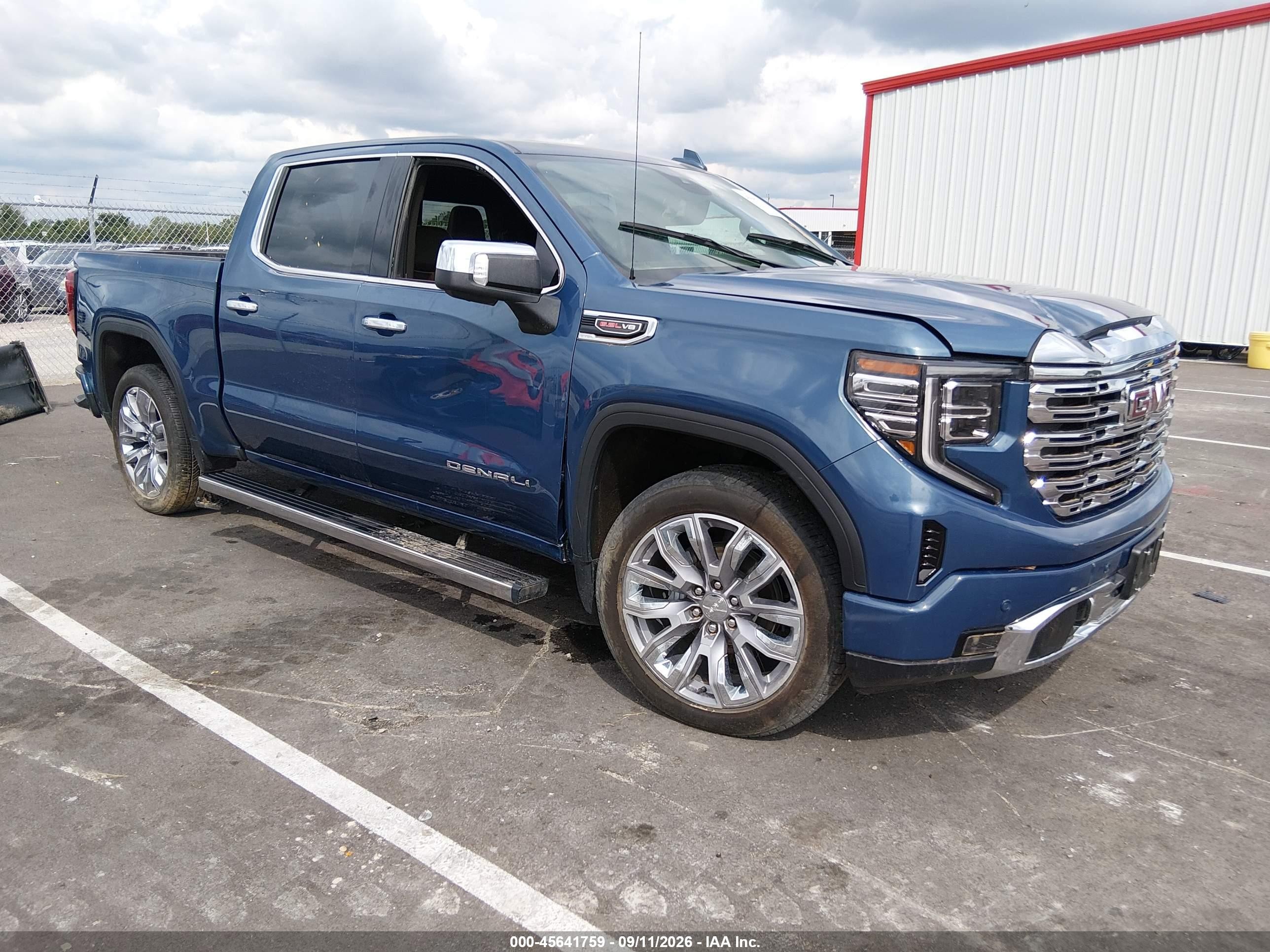 2025 GMC Sierra 1500 VIN 1GTUUGEL5SZ109604 — IAAI salvage auction photo