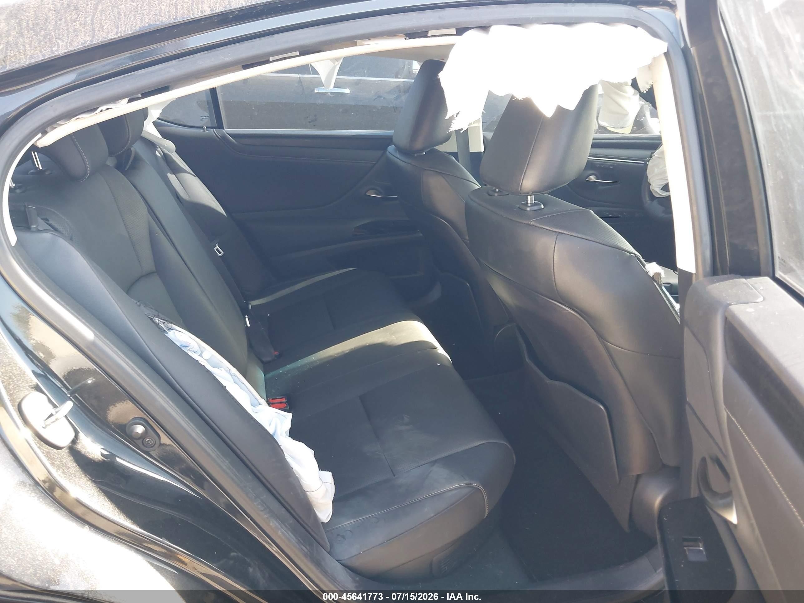 2024 Lexus ES VIN 58ADA1C14RU043940 IAAI salvage auction — Unknown, Salvage (California), sold $13,500 on 2026-09-03 (photo 8)