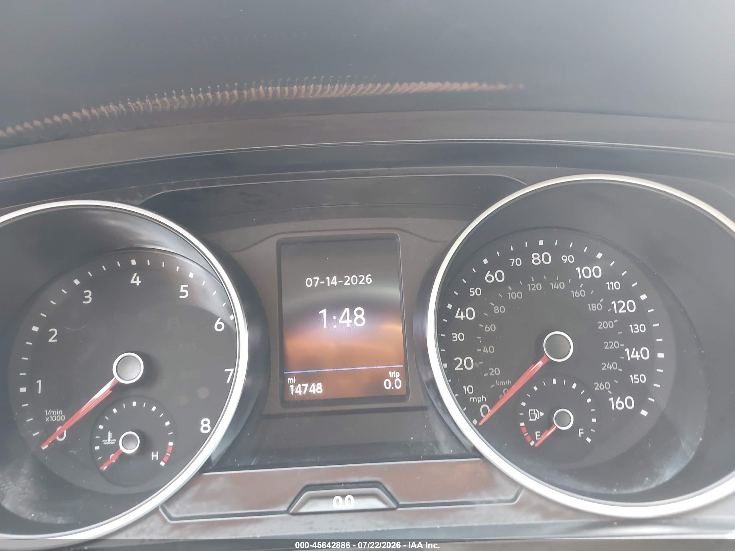 2019 Volkswagen Tiguan VIN 3VV2B7AXXKM050753 IAAI salvage auction — Front End, Wait Title, sold $2,200 on 2026-09-20 (photo 7)