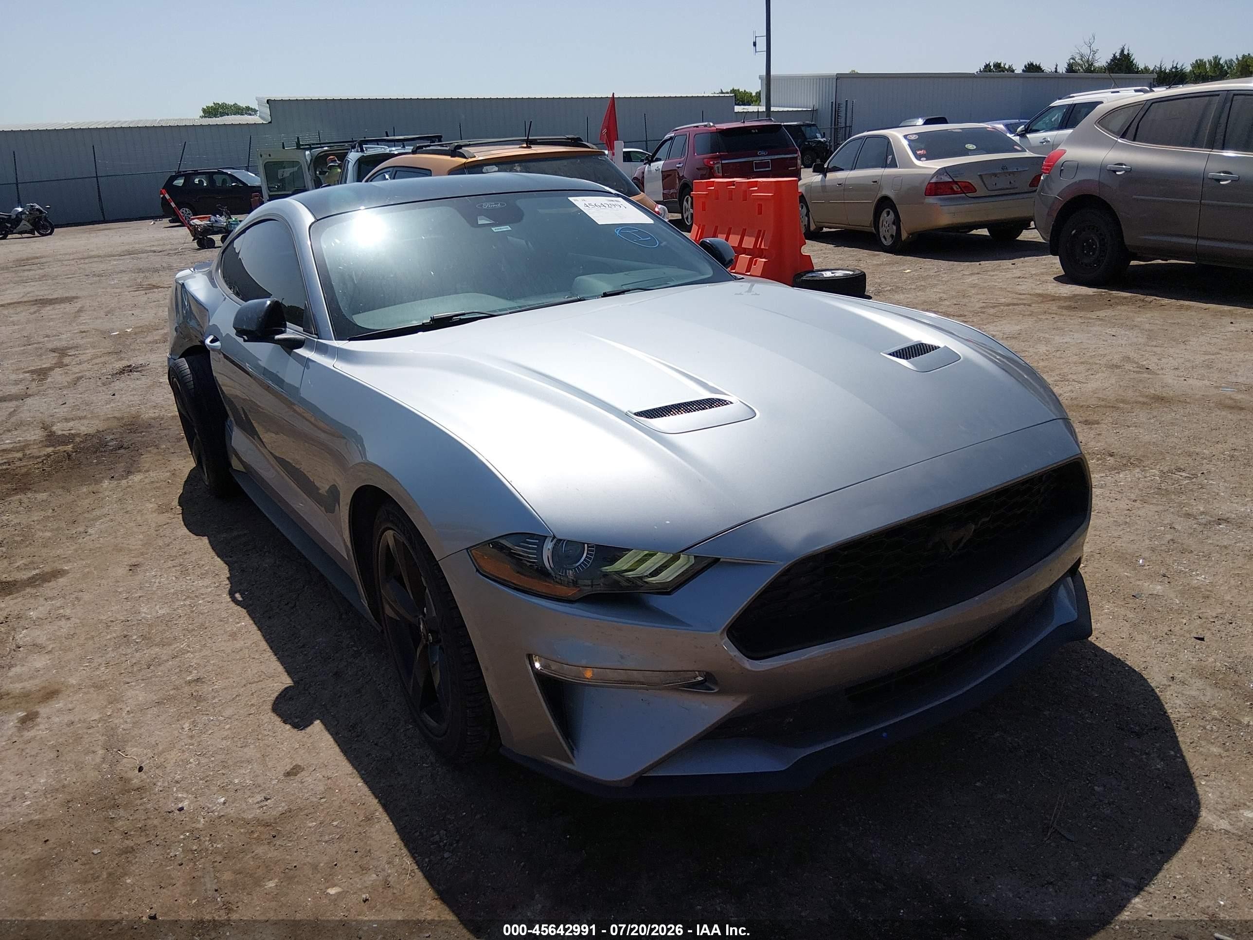 2021 Ford Mustang VIN 1FA6P8TH3M5134814 — IAAI salvage auction photo