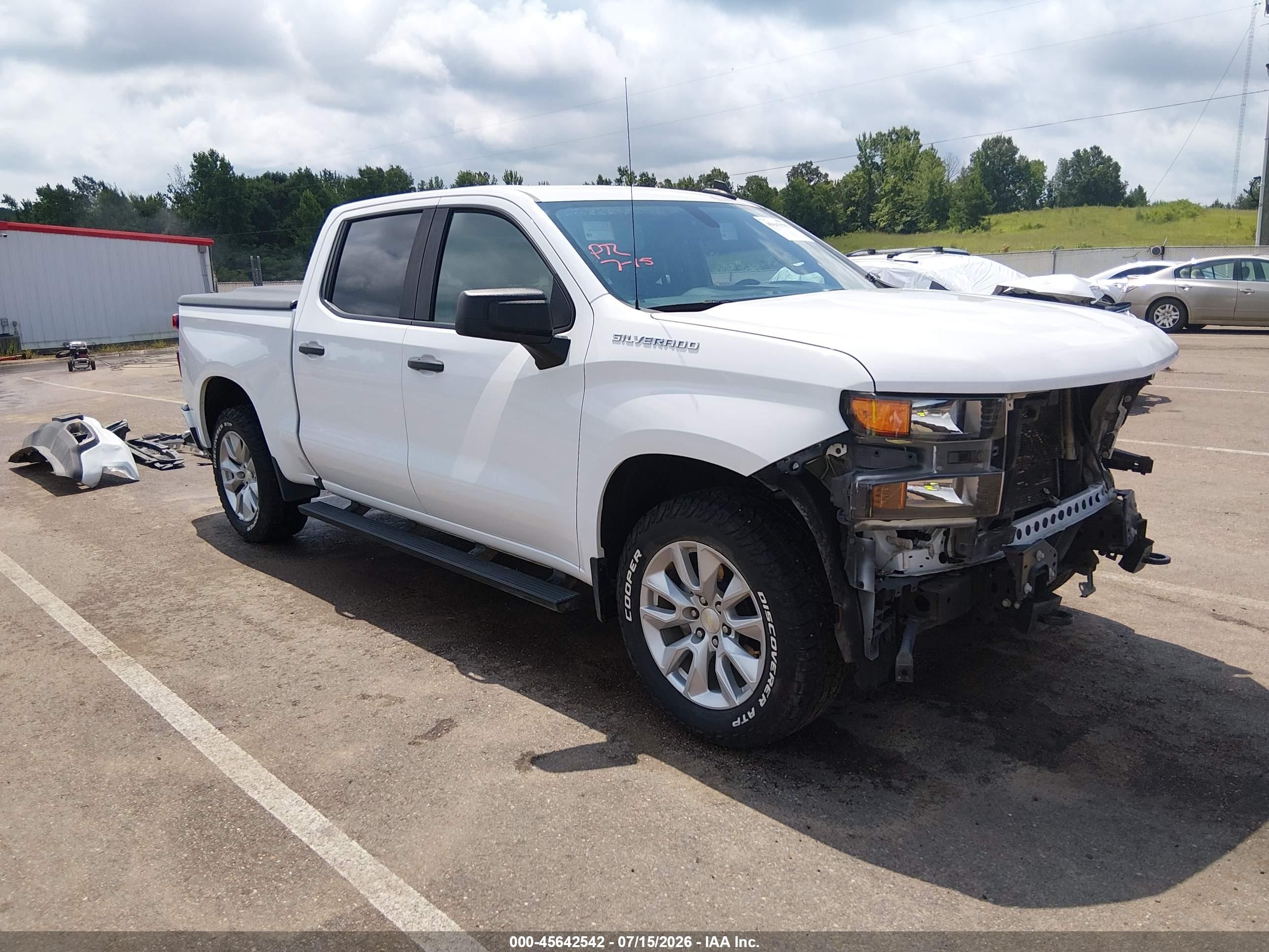 2021 Chevrolet Silverado 1500 VIN 3GCPWBEH4MG177787 — IAAI salvage auction photo