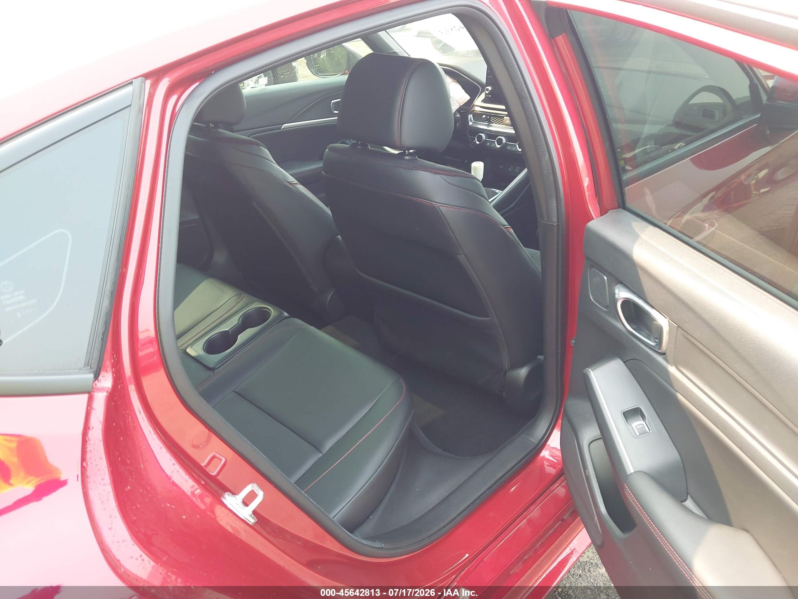 2024 Acura Integra VIN 19UDE5G9XRA002643 IAAI salvage auction — Side, Salvage - Greater Than 75% (Maryland), sold $21,100 on 2026-09-19 (photo 8)