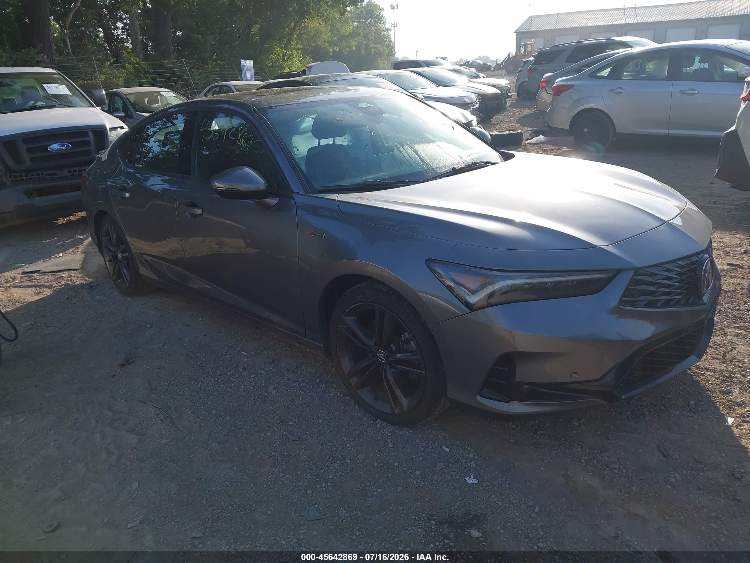 2025 Acura Integra VIN 19UDE4G7XSA000289 — IAAI salvage auction photo