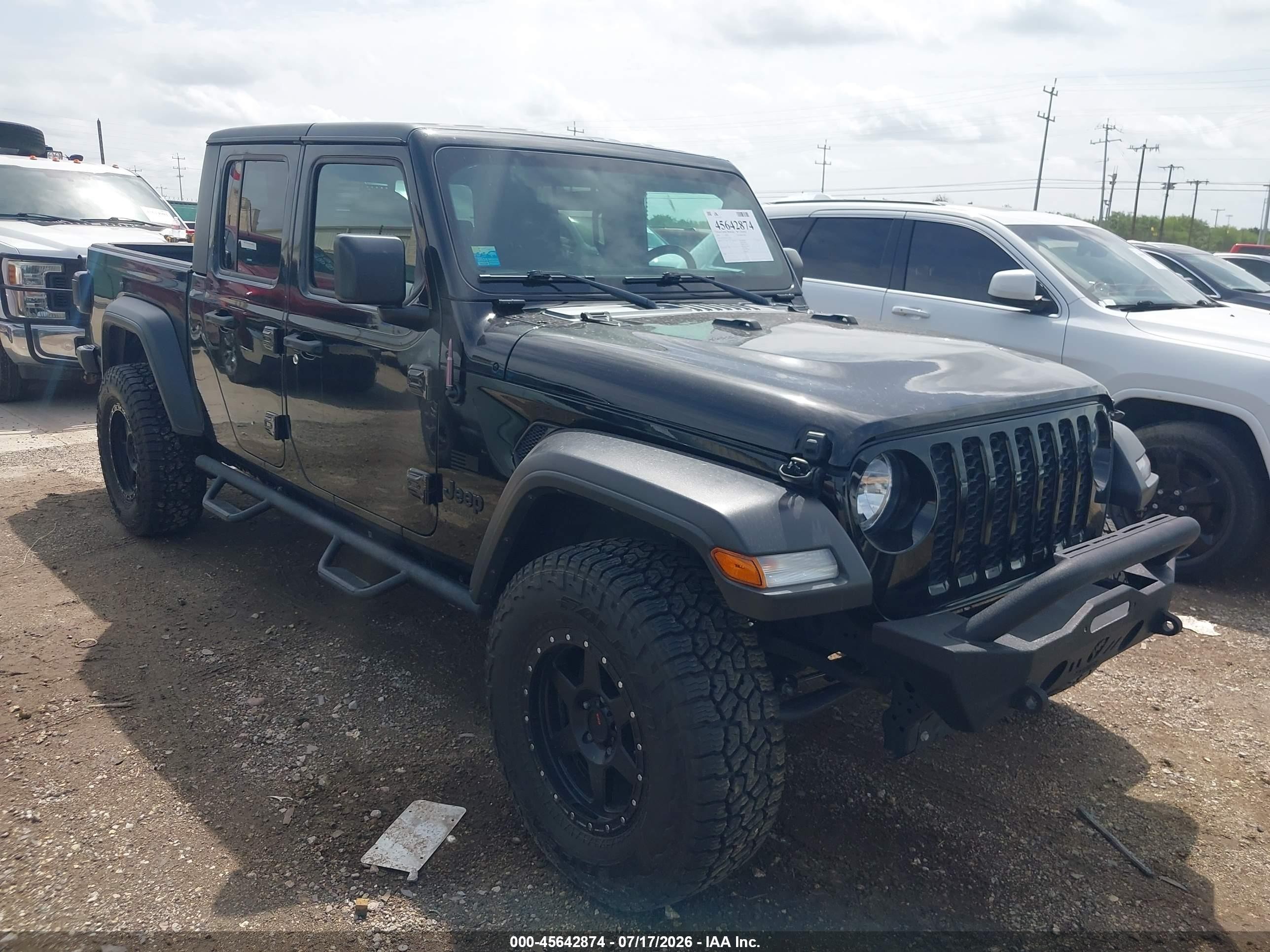 2020 Jeep Gladiator VIN 1C6HJTAG6LL115922 — IAAI salvage auction photo