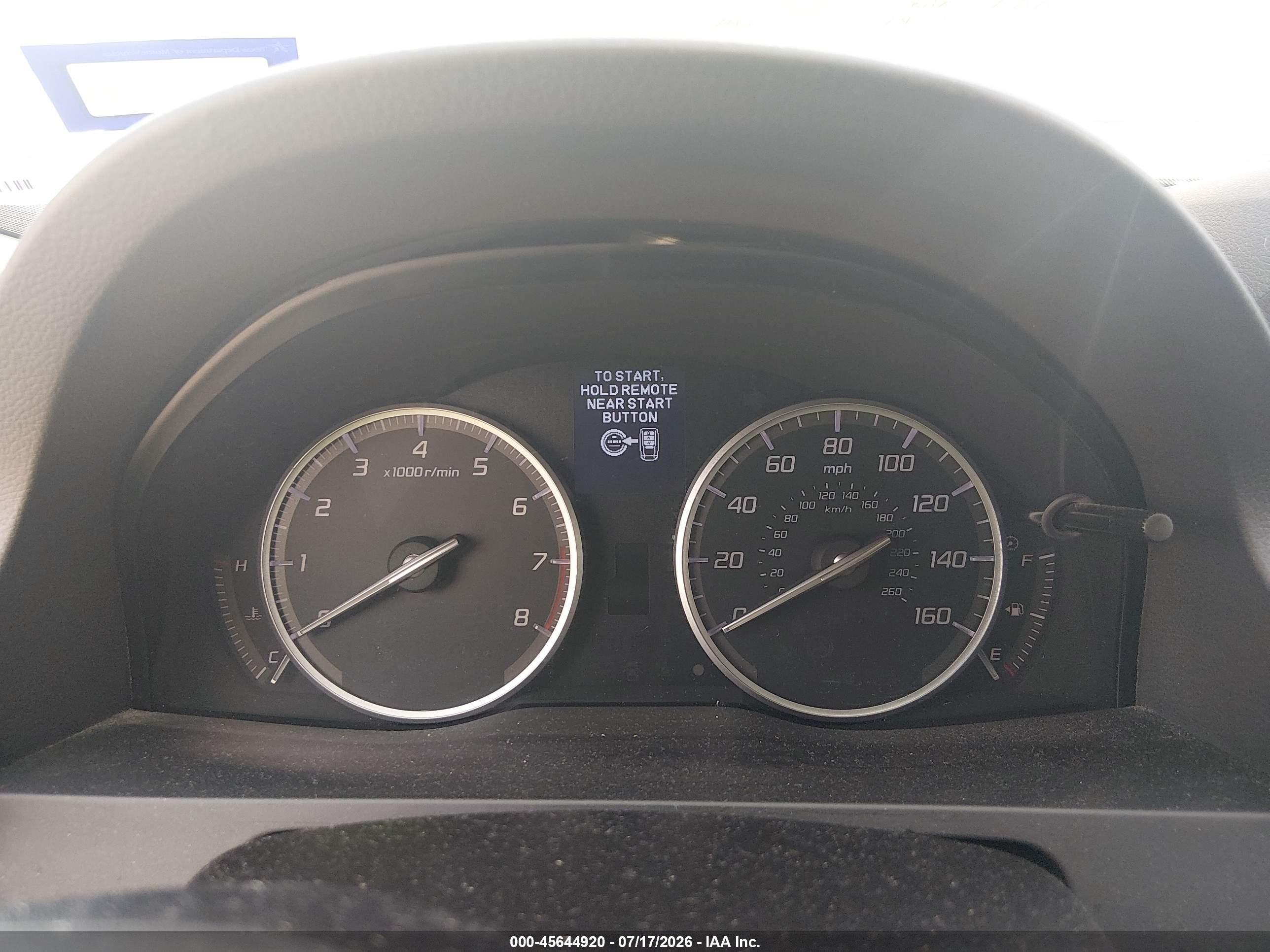 2016 Acura RDX VIN 5J8TB3H58GL012299 IAAI salvage auction — Side, Wait Title, sold $1,950 on 2026-09-20 (photo 7)