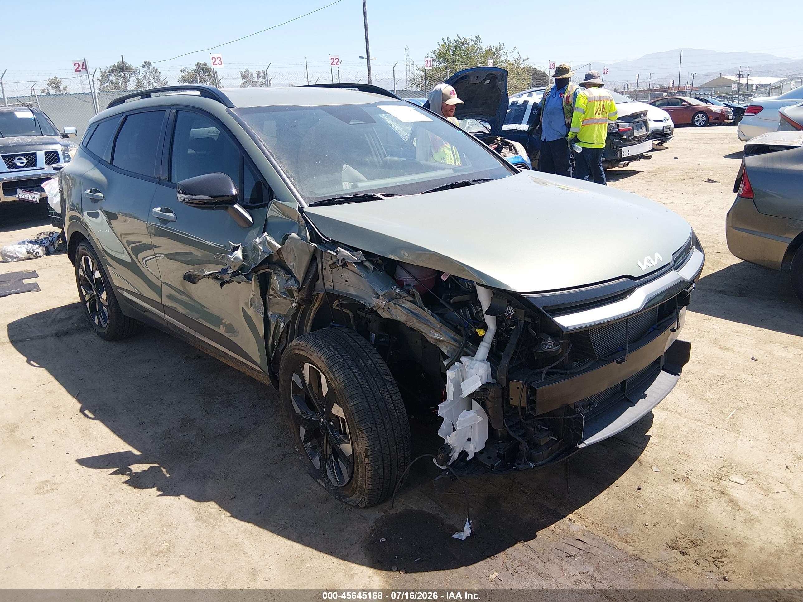 2024 Kia Sportage VIN 5XYK6CDF4RG179240 — IAAI salvage auction photo