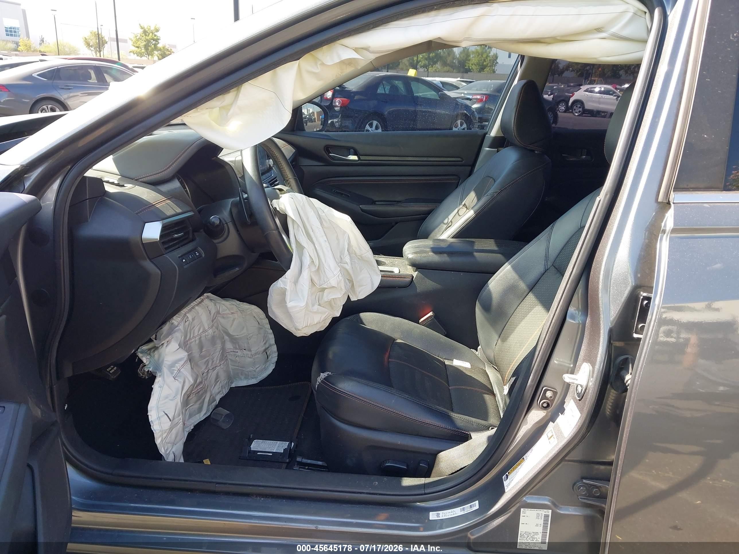 2019 Nissan Altima VIN 1N4BL4CV2KC250510 IAAI salvage auction — Front End, Salvage Certificate (California), sold $1,250 on 2026-09-24 (photo 5)