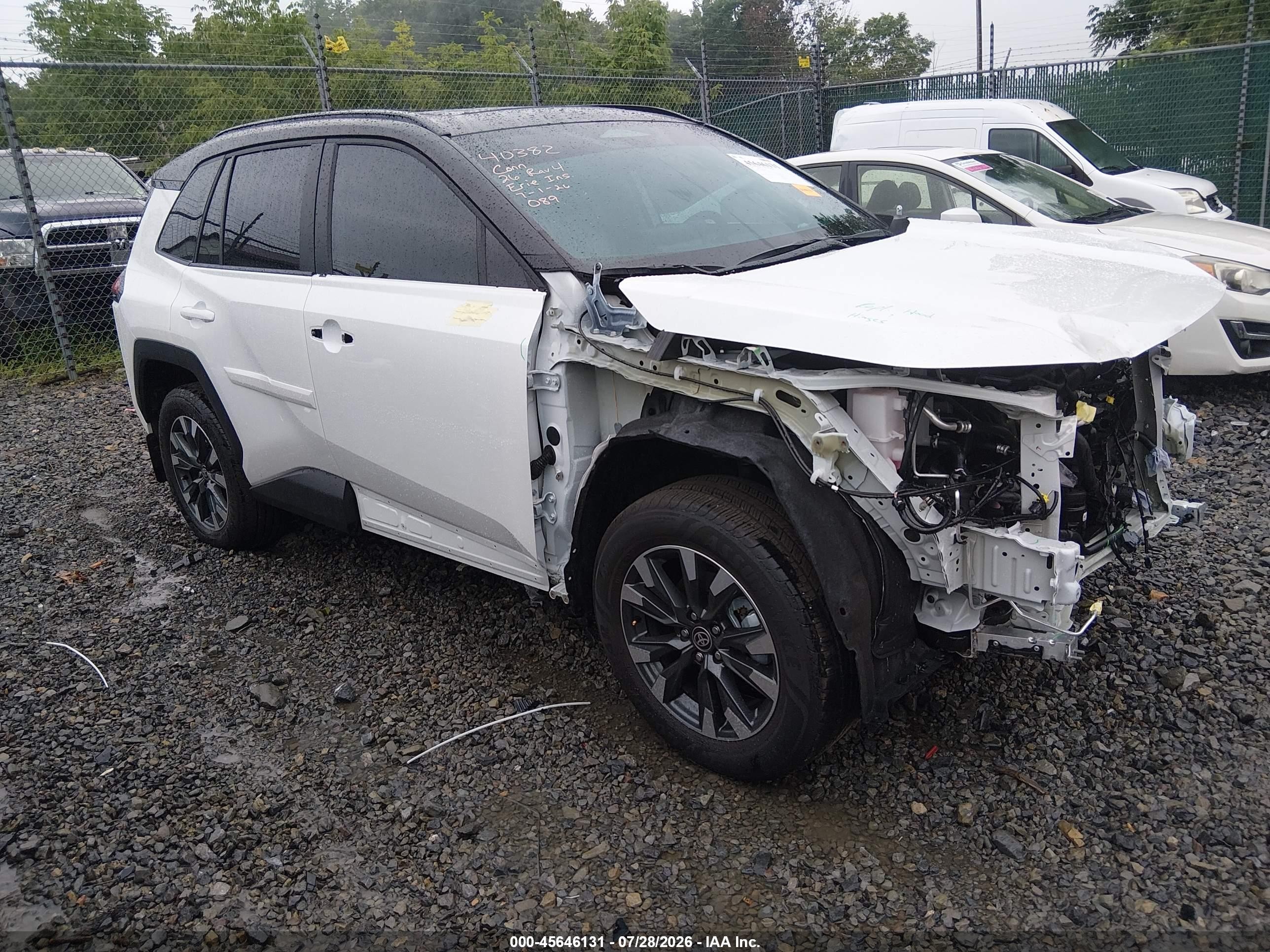2026 Toyota RAV4 — VIN 2T36CRAV8TW009092