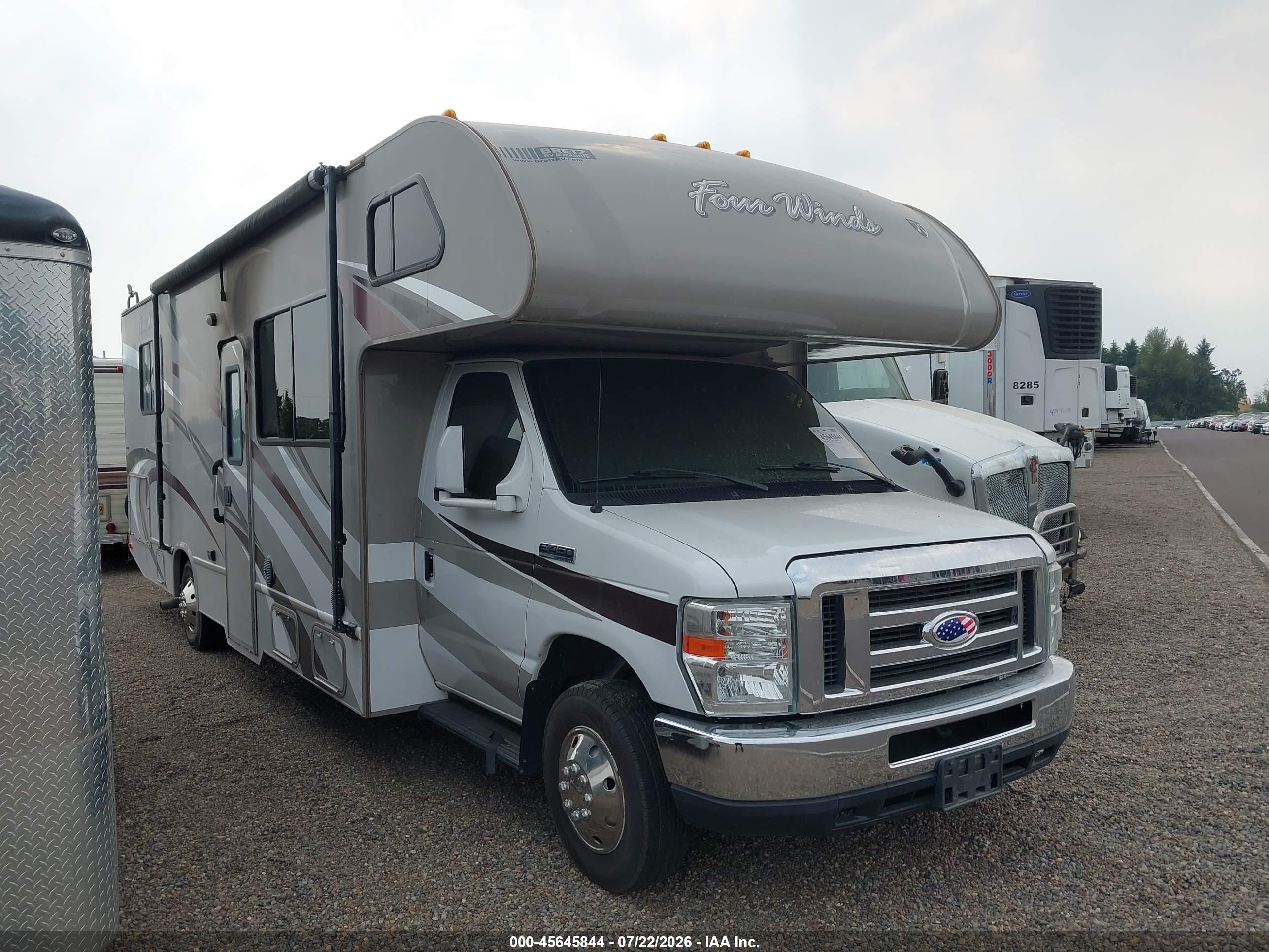 2015 Ford Econoline VIN 1FDXE4FS8FDA27332 IAAI salvage auction — Burn Interior, Salvage (Oregon), sold $3,500 on 2026-10-08 (photo 2)